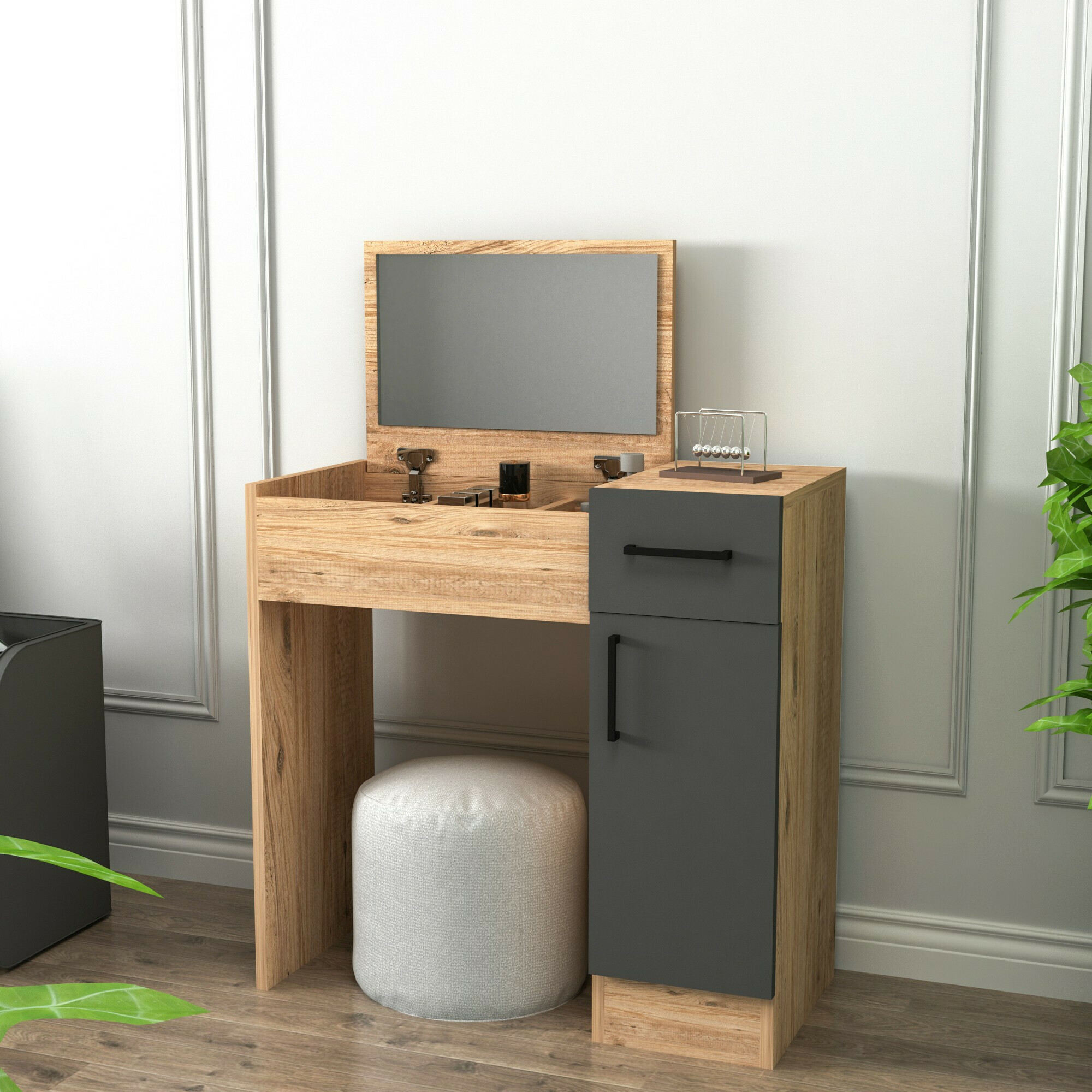 Tocador Kailua 2162 (Antracita + Pino)