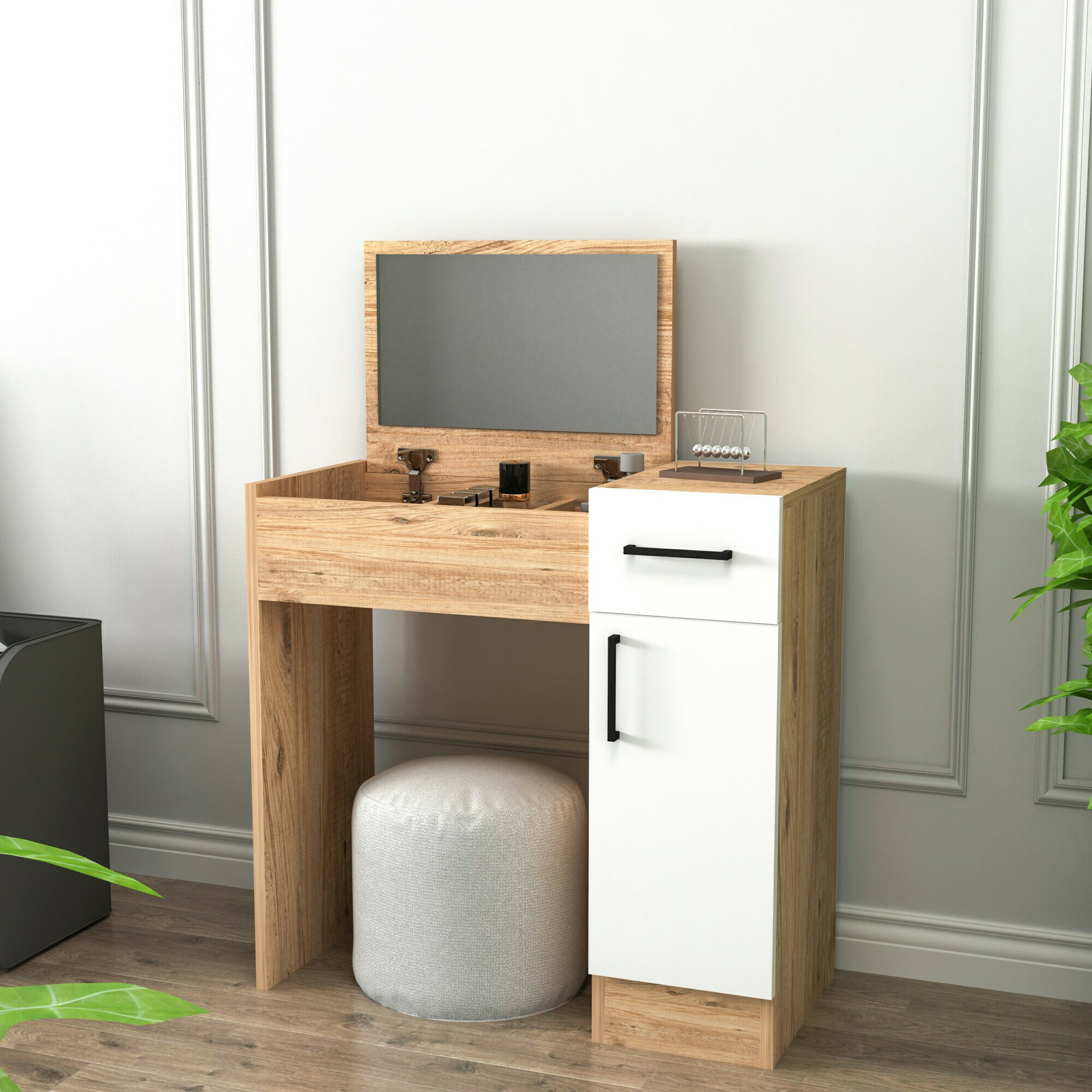 Tocador Kailua 2162 (Blanco + Pino)