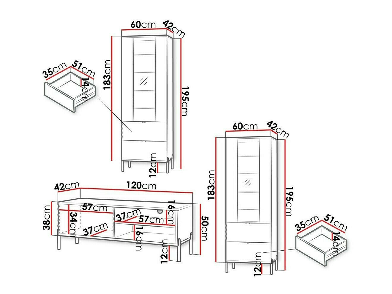 Conjunto de salón Comfivo Serfero 107