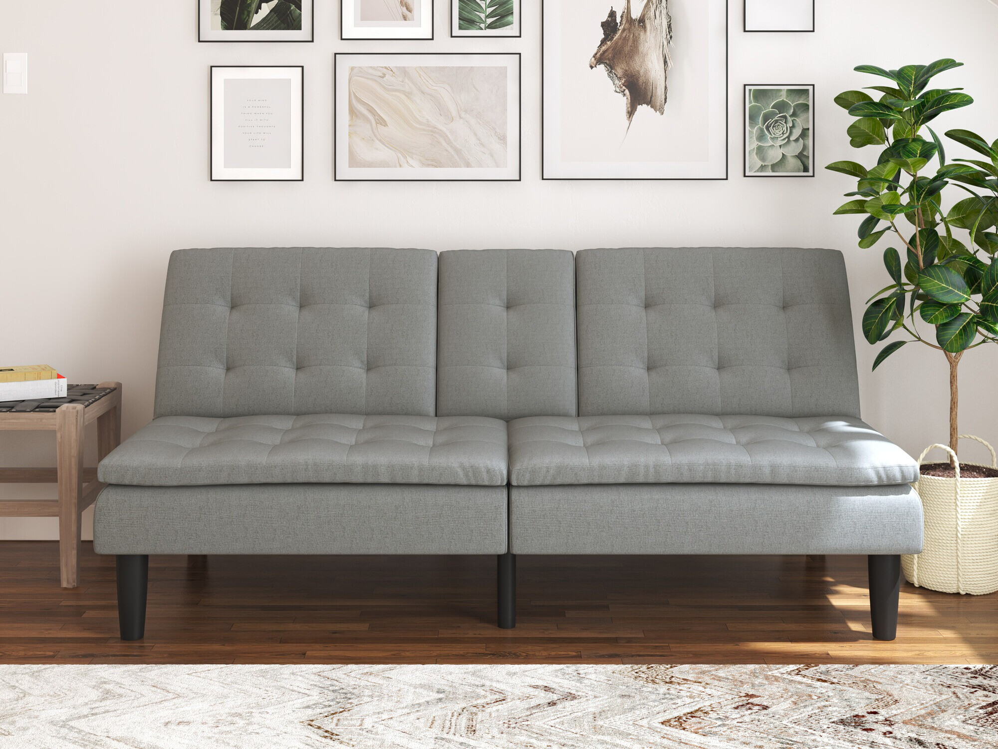 Sofá-cama Denton 1334 (Gris)