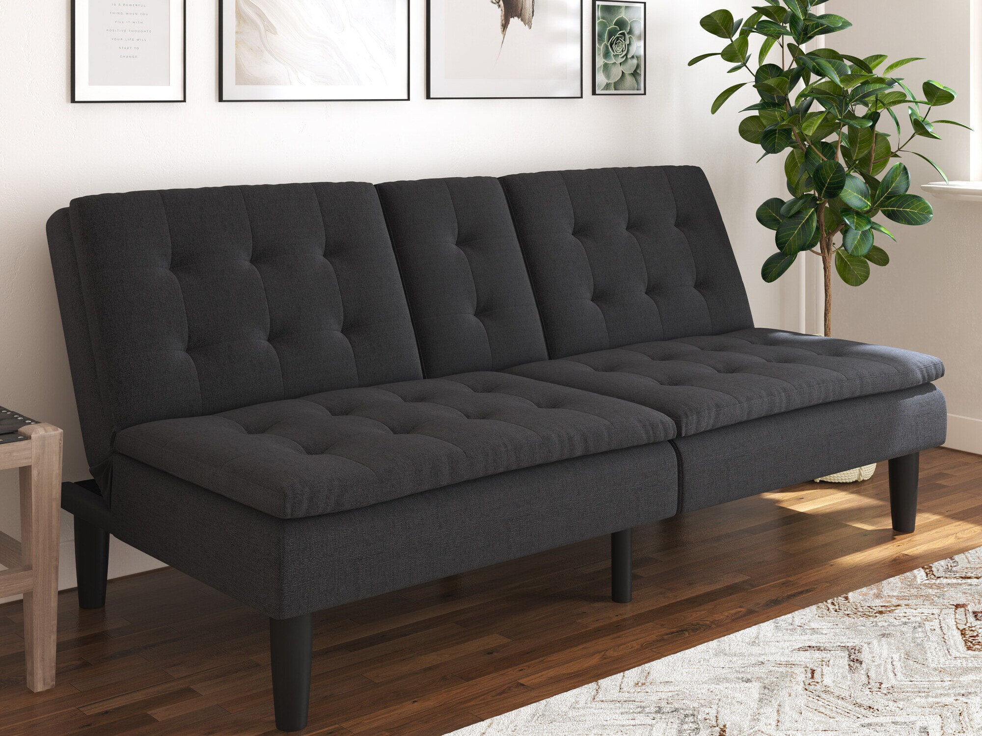 Sofá cama Tulsa 682 (Antracita)