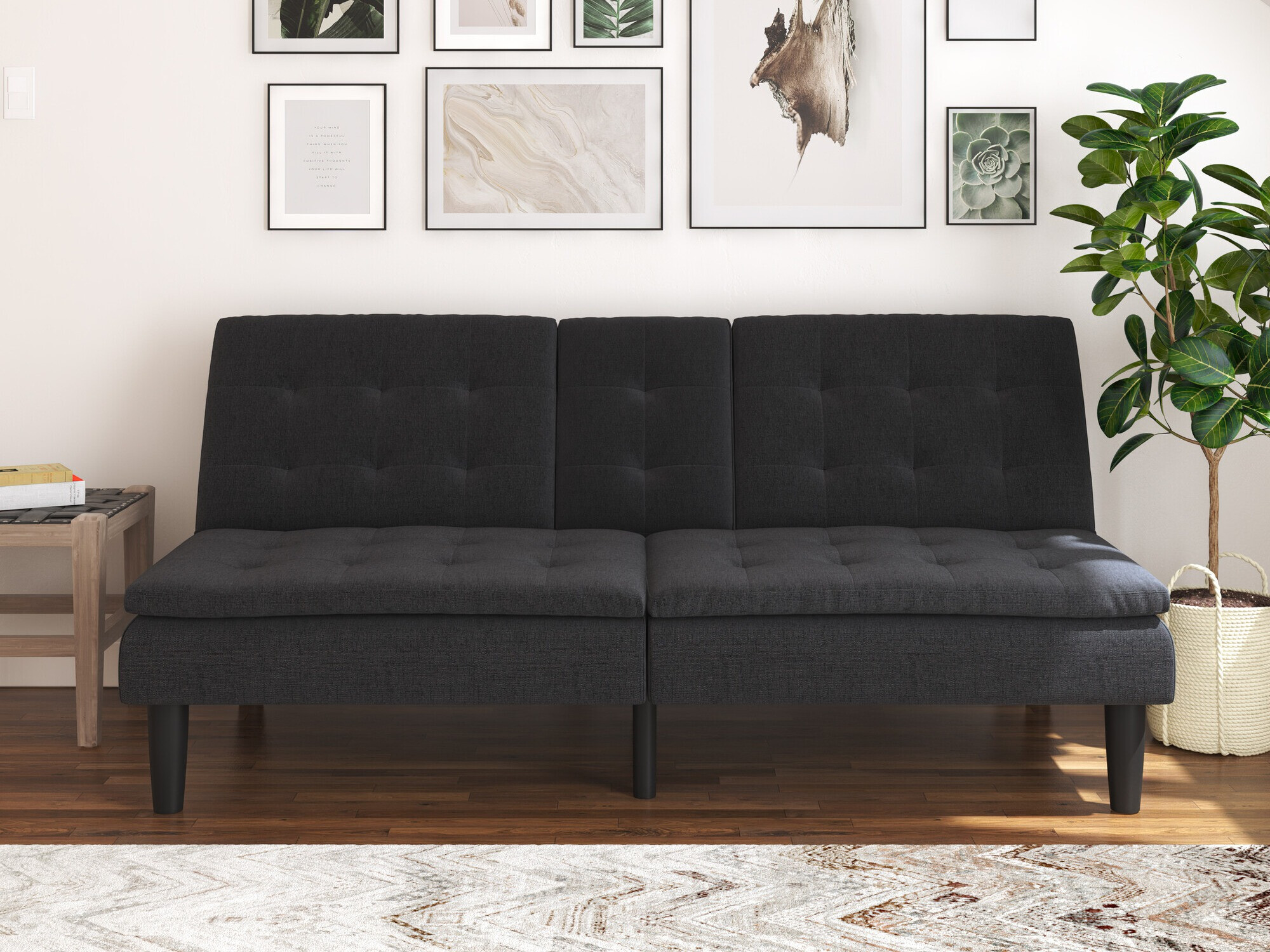 Sofá cama Tulsa 682 (Antracita)