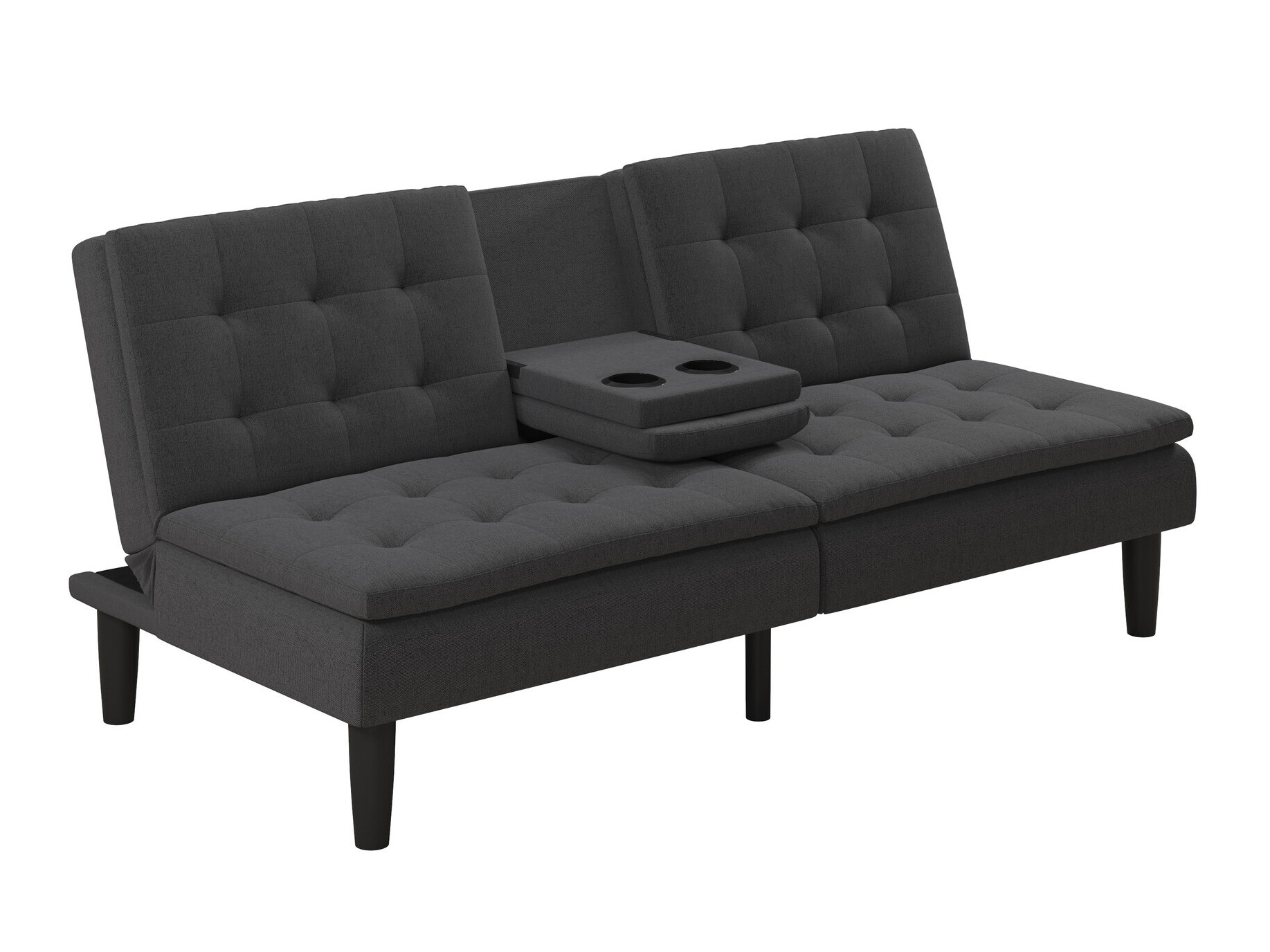 Sofá cama Tulsa 682 (Antracita)