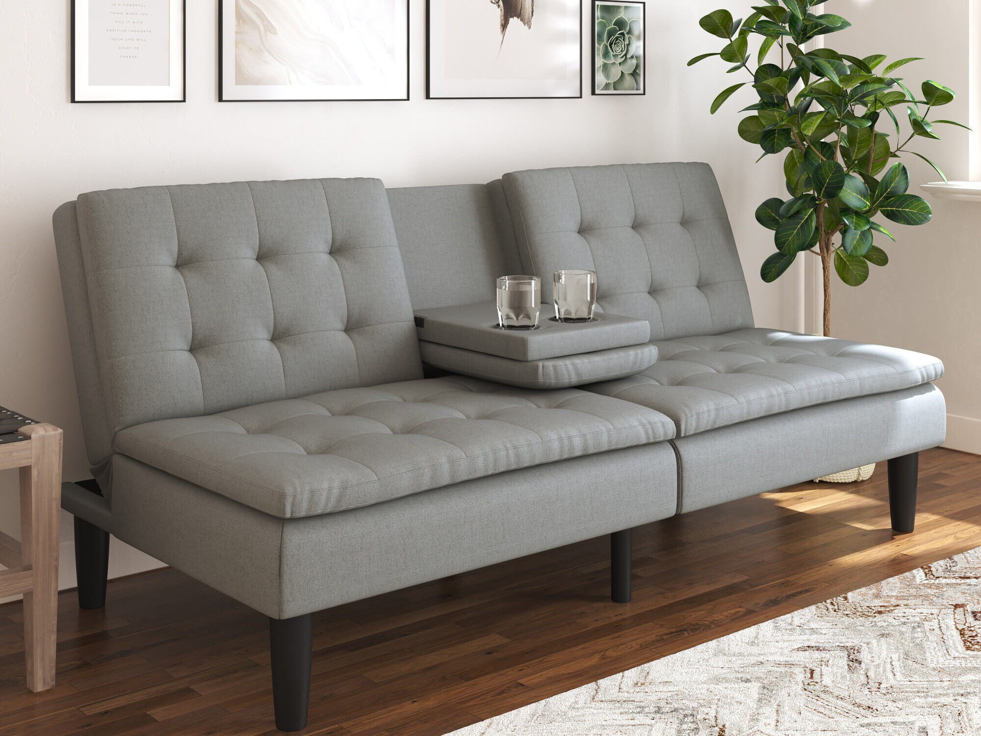 Sofá cama Tulsa 682 (Gris)