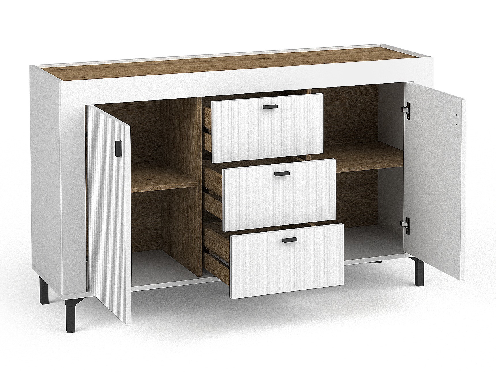 Cómoda Mormavu 103 (Mate blanco)