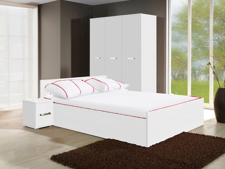 Conjunto de dormitorio Cirevau 142 (Blanco)