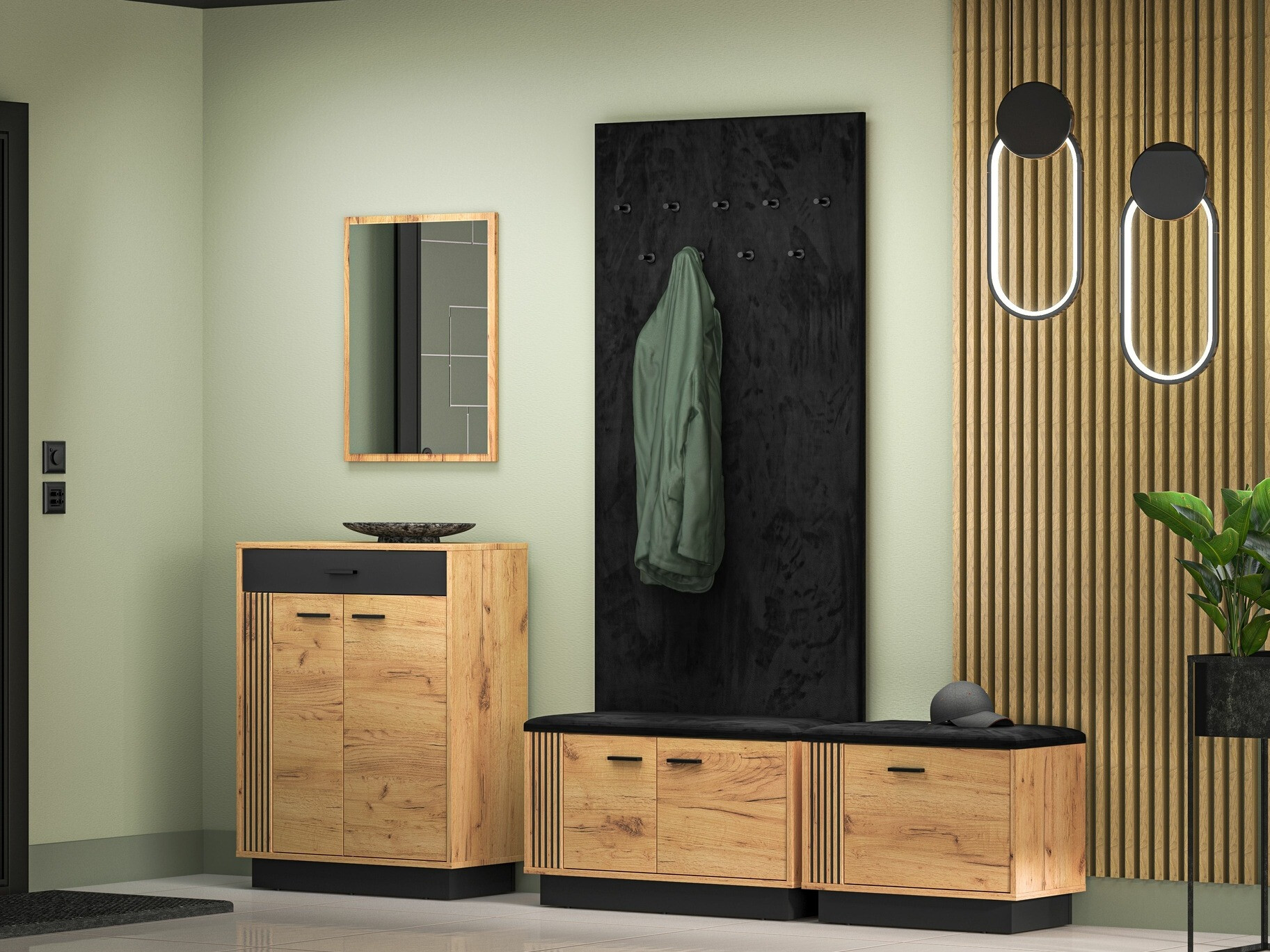 Conjunto para recibidor Revcire 109