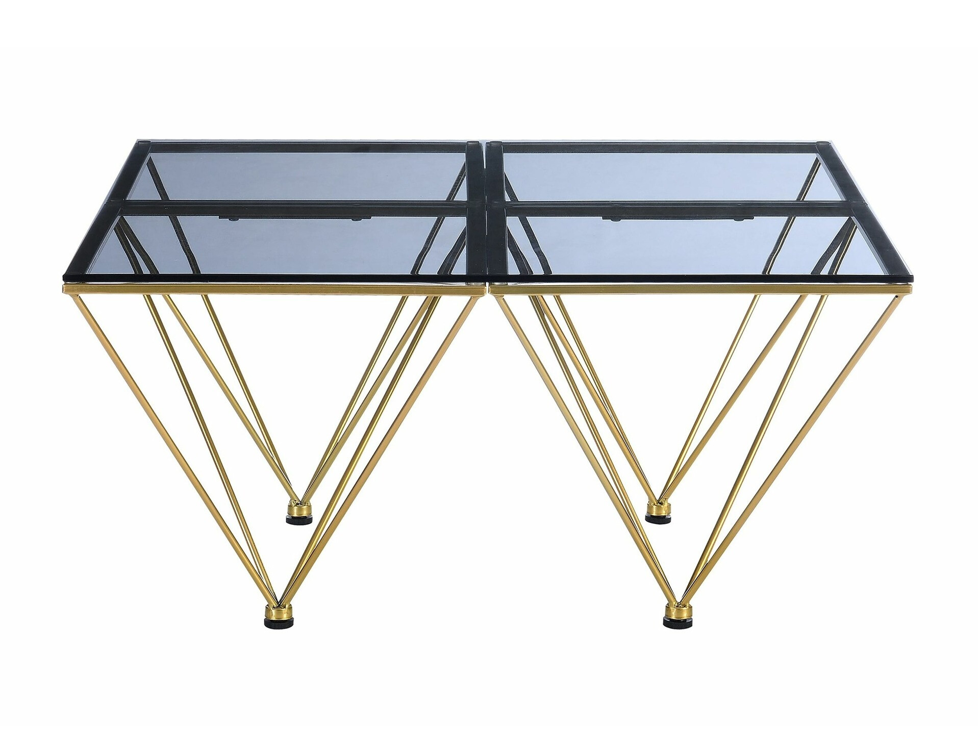 Mesa de centro Riverton 777 (Negro + Dorado)