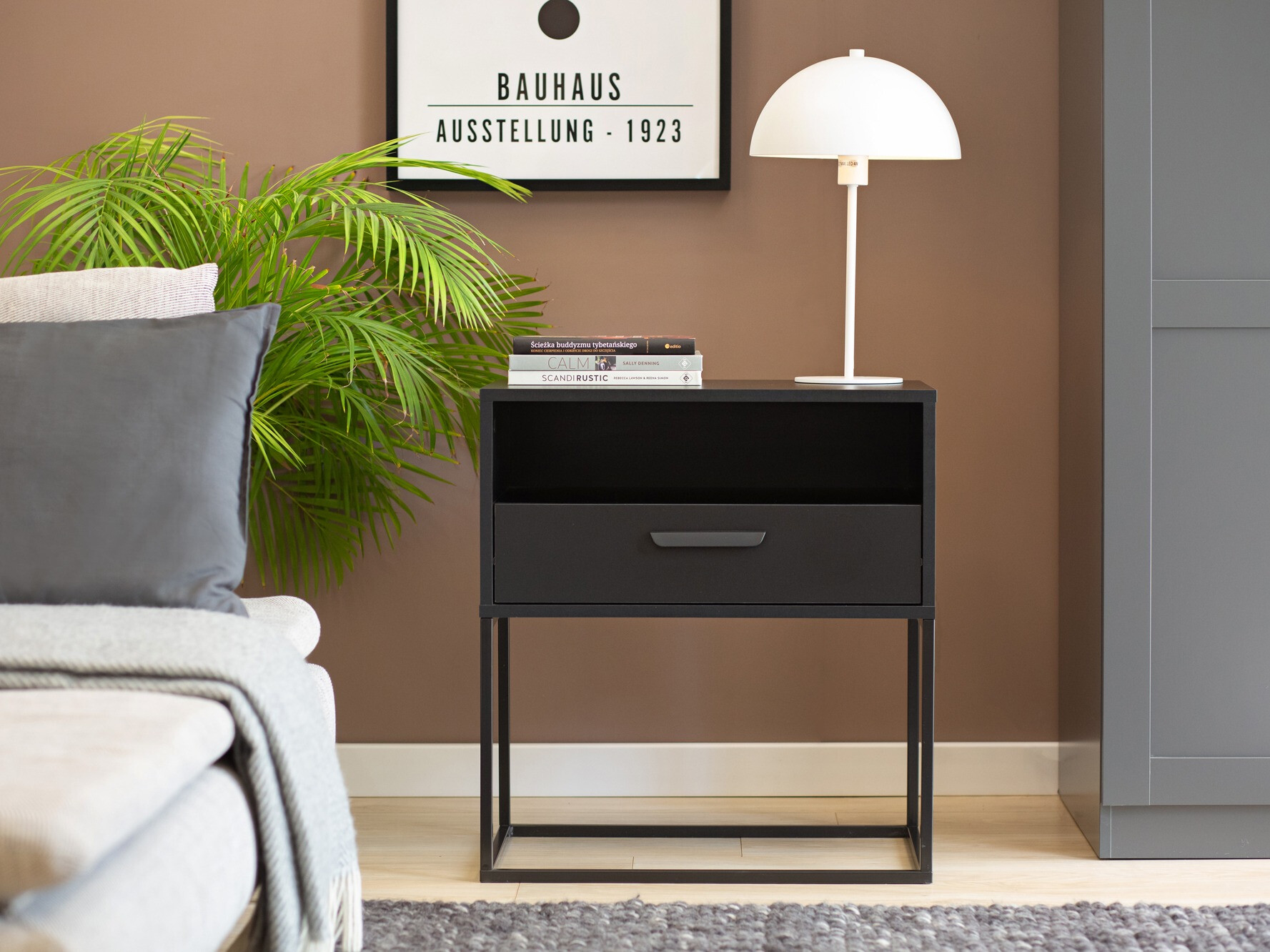 Mesilla de noche Bristol 192 (Antracita)