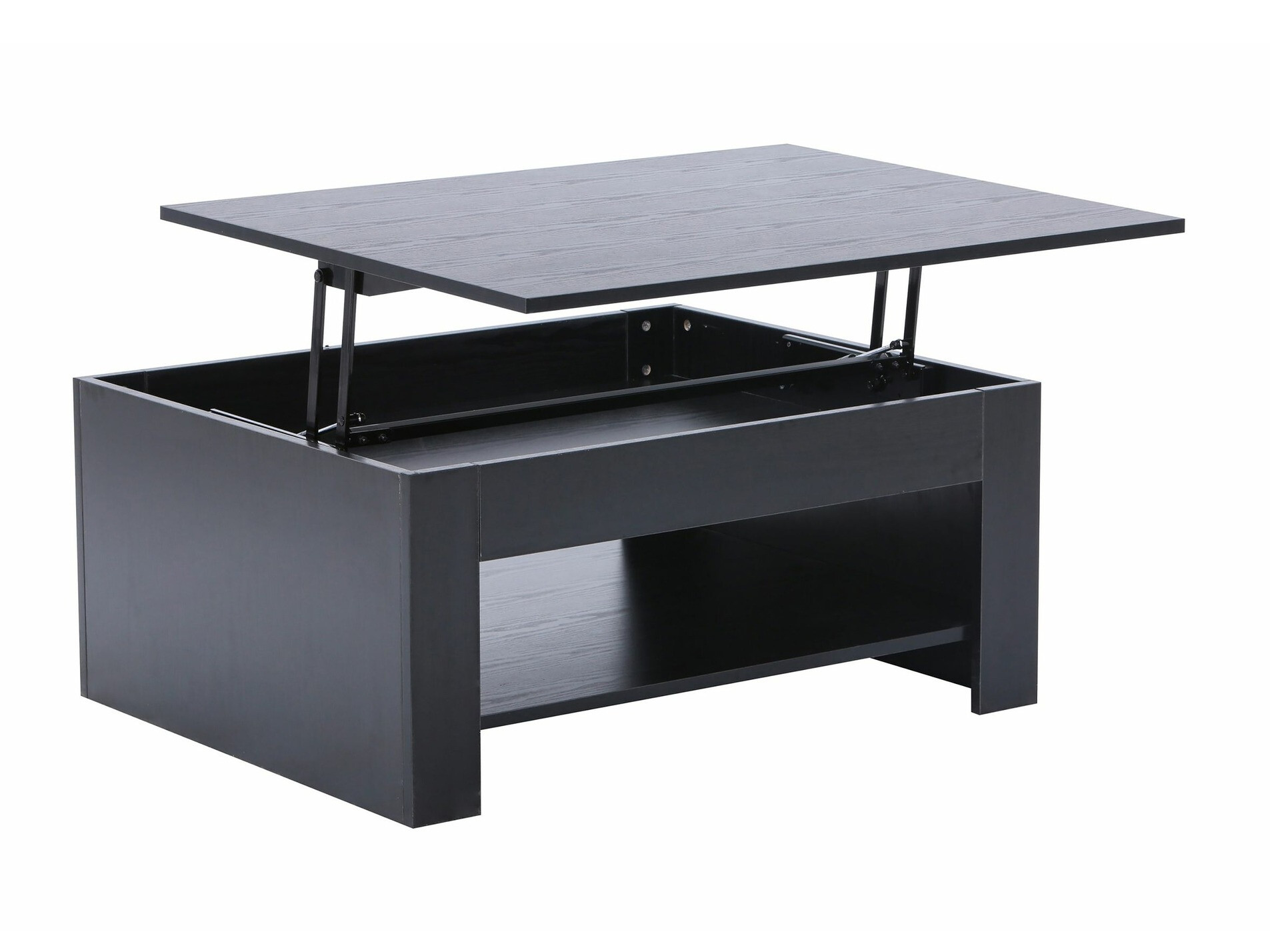 Mesa de centro convertible Charleston 287 (Negro)