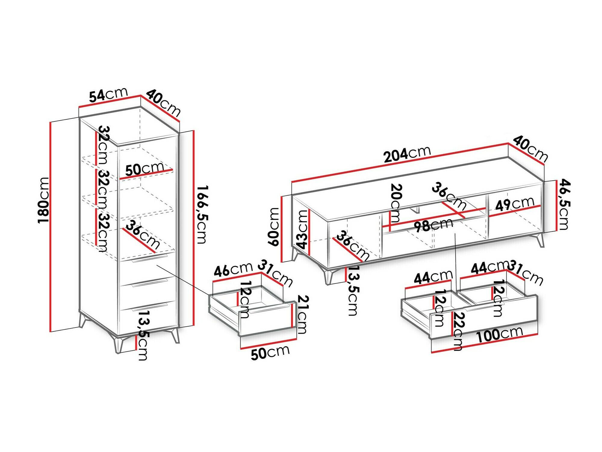 Conjunto de salón Comfivo Camlue 109