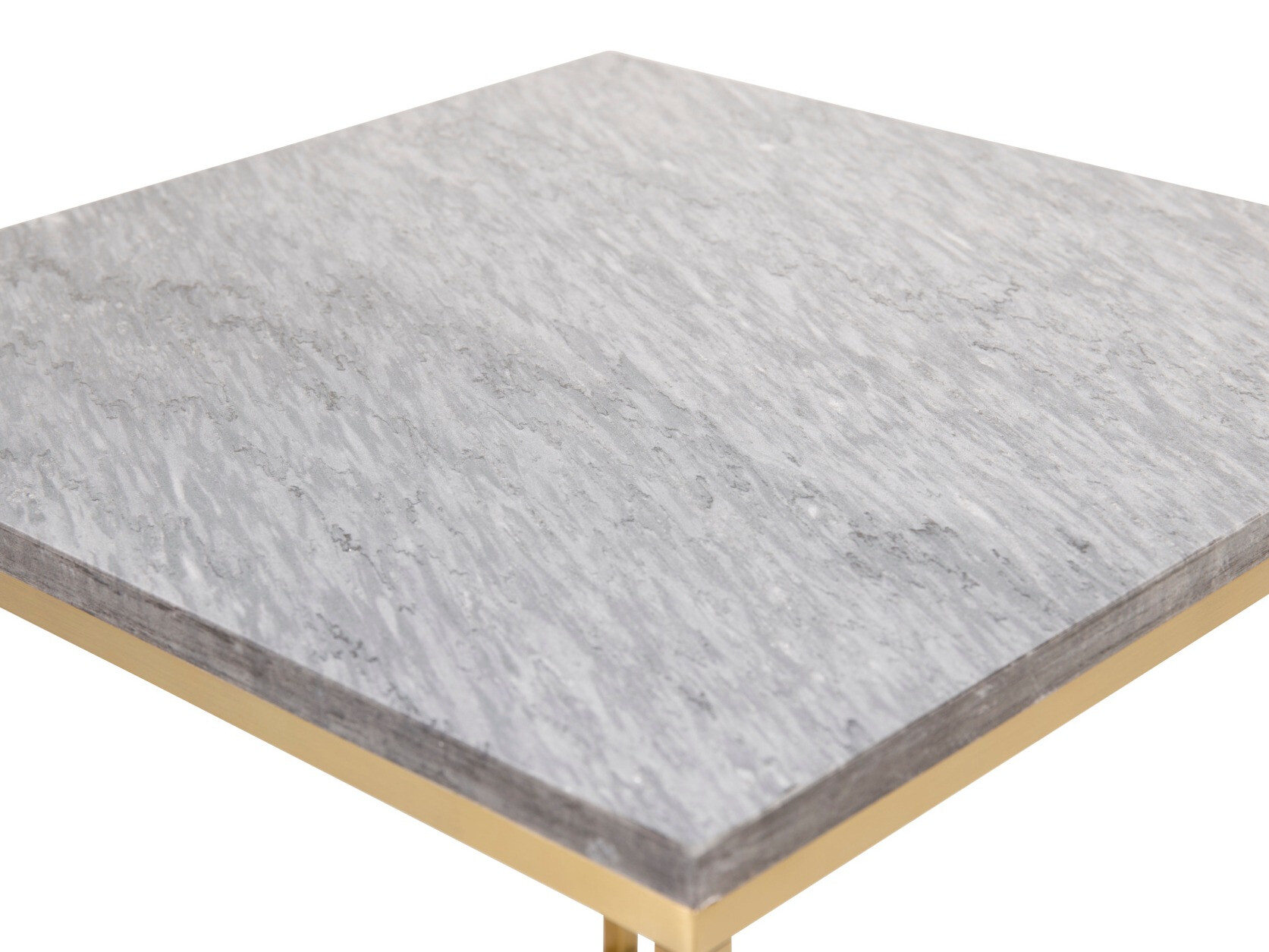 Mesa de centro Dallas 178 (Mármol negro + Latón)