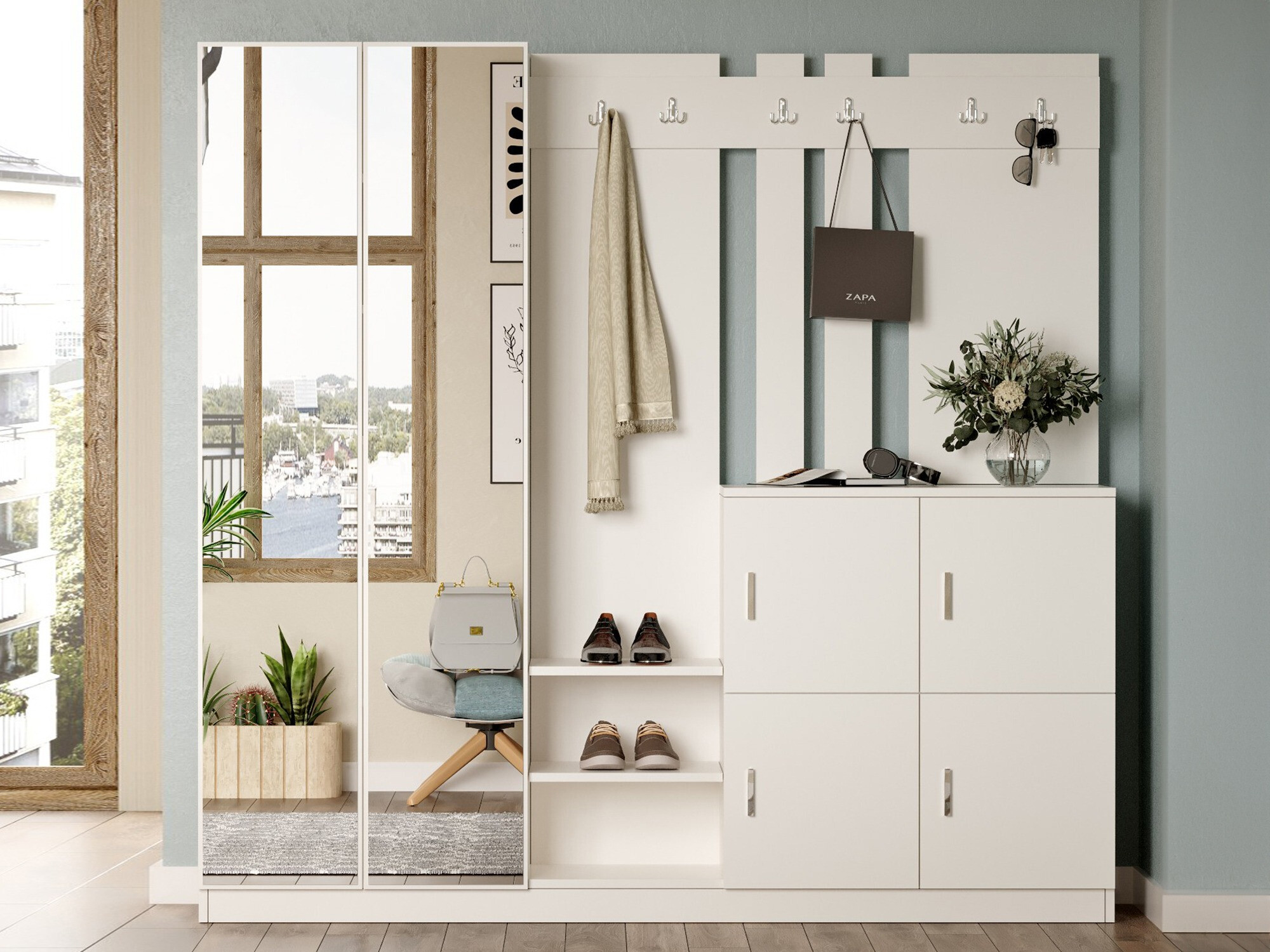 Conjunto para recibidor Kailua 2178