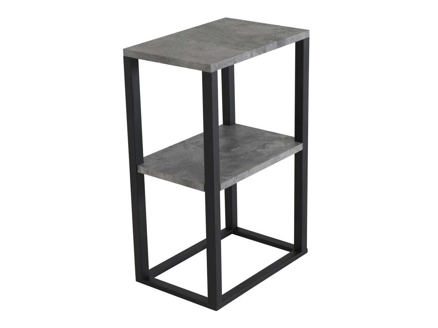 Mesa auxiliar Dallas 260 (Hormigón + Negro)