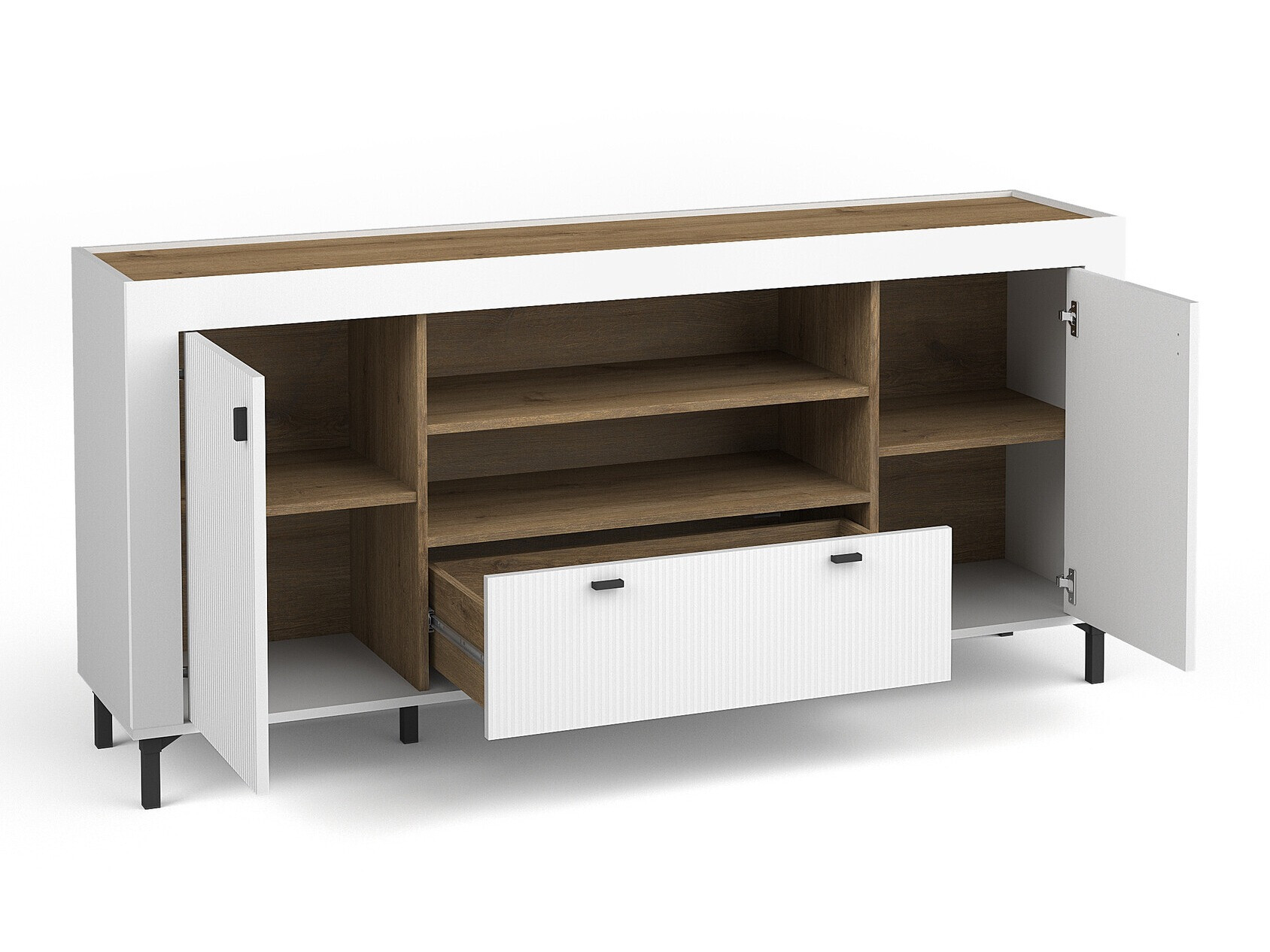 Cómoda Mormavu 110 (Mate blanco)