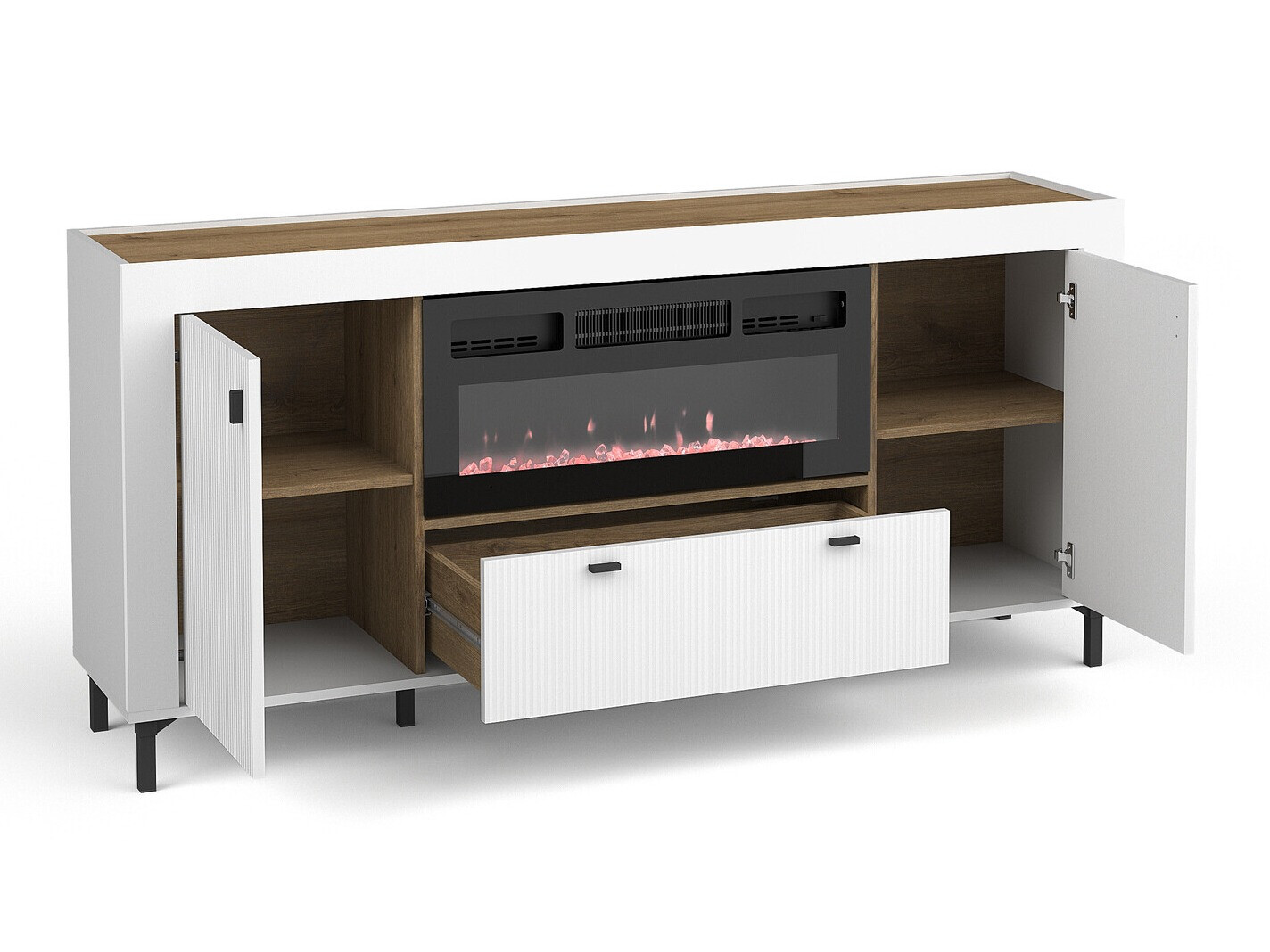 Cómoda Mormavu 110 (Mate blanco)