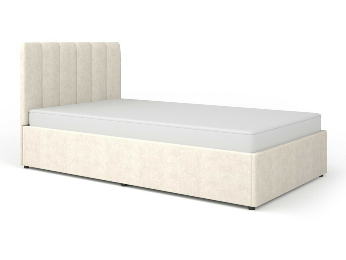 Conjunto de dormitorio Mormavu 112 (Mate blanco + Beige)