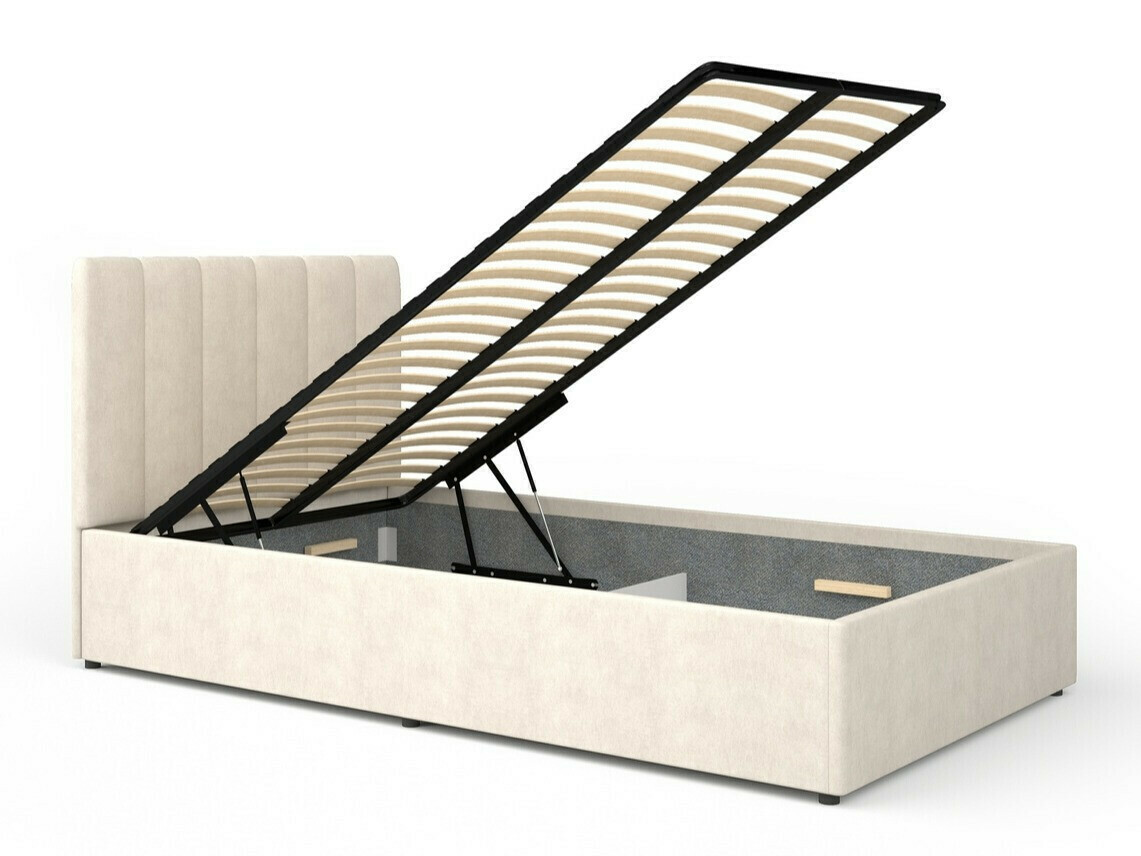 Conjunto de dormitorio Mormavu 112 (Mate blanco + Beige)