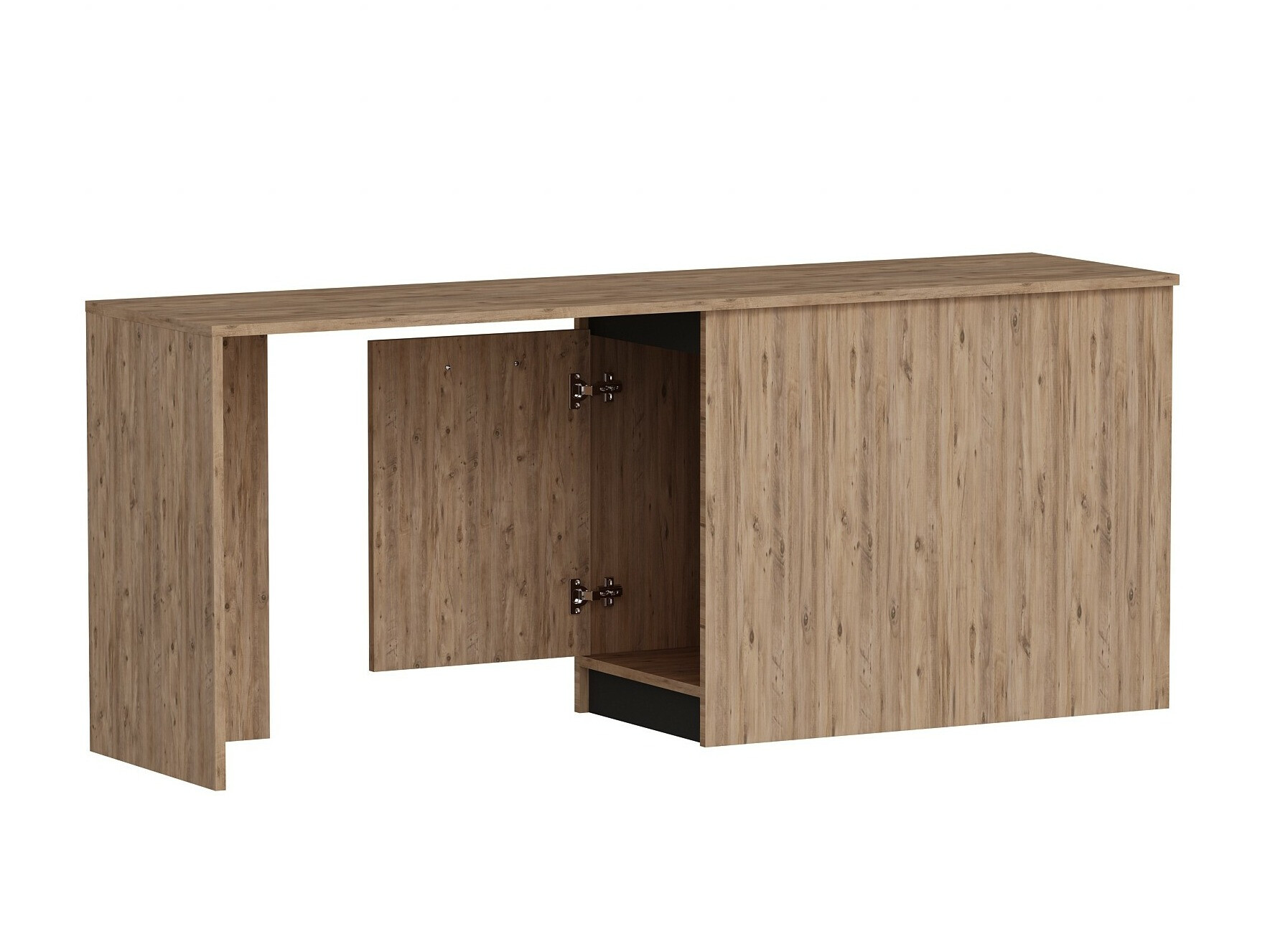 Mesa de oficina Kailua 2183 (Antracita + Pino)