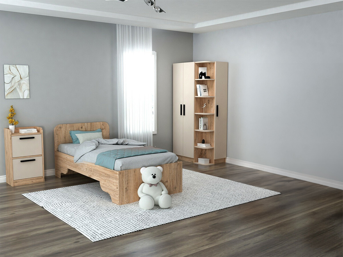 Conjunto de dormitorio infantil Larcavu 105