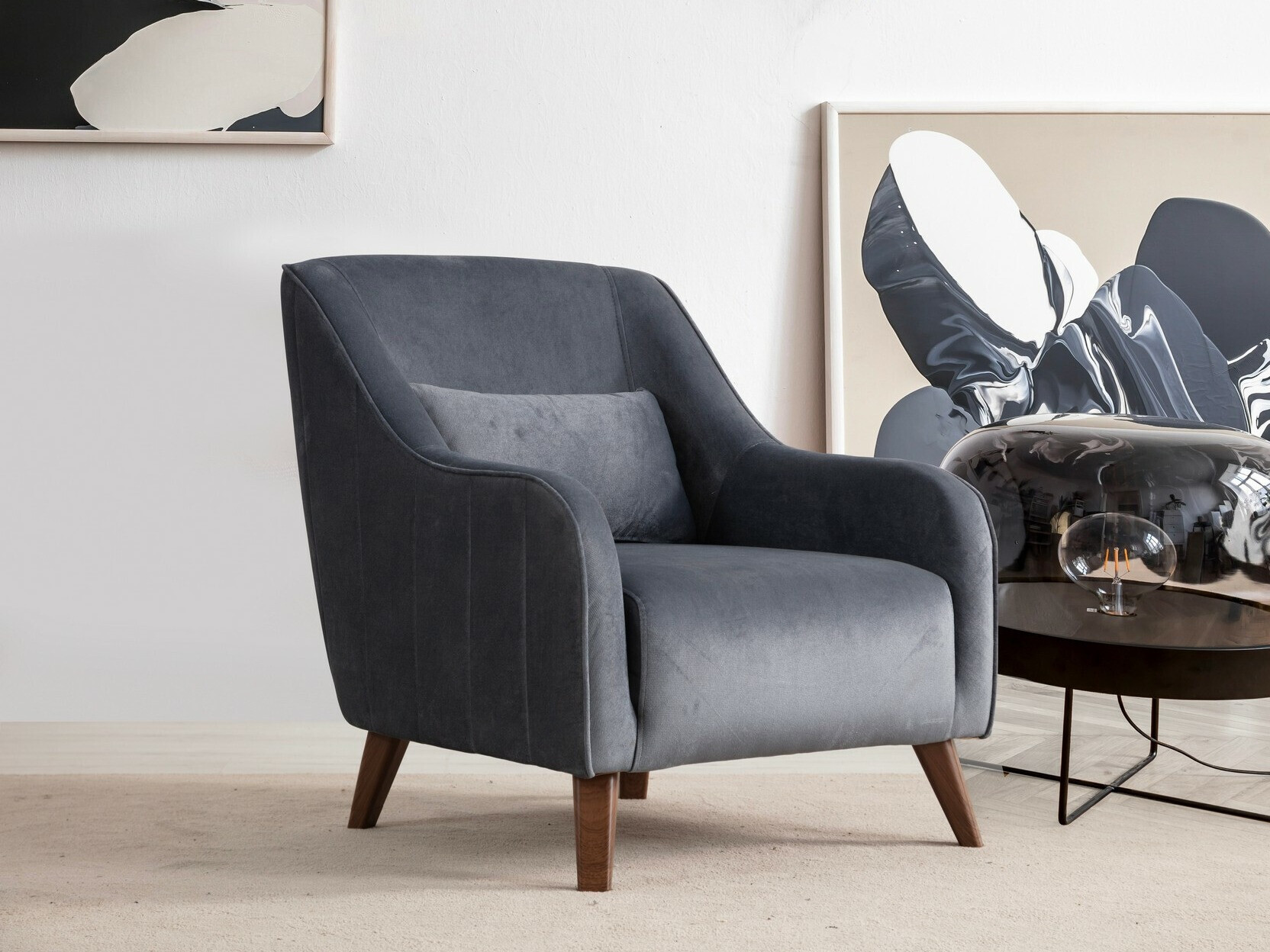Sillón Altadena 591 (Gris oscuro)