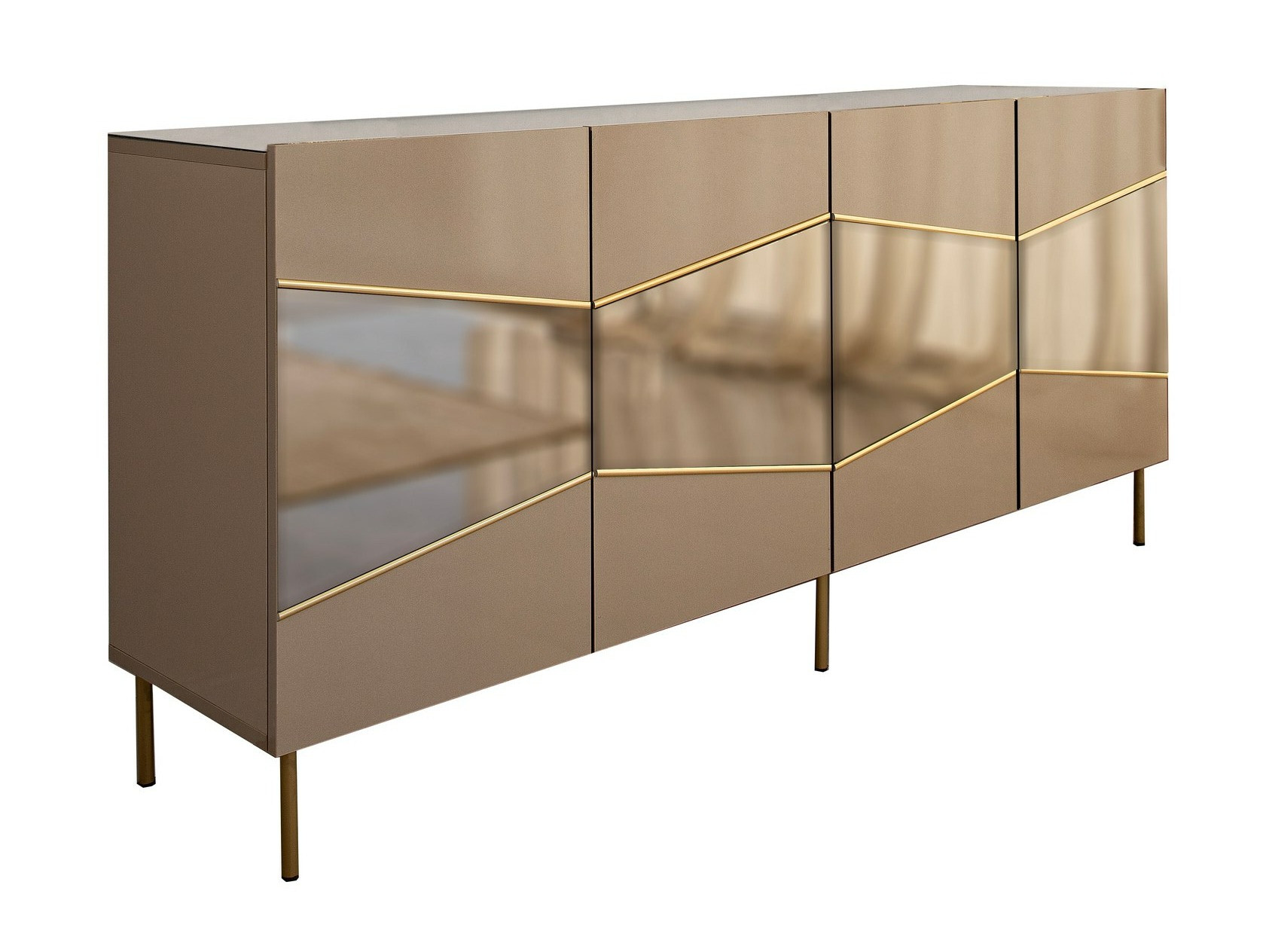 Aparador Kailua 2210 (Beige + Dorado)