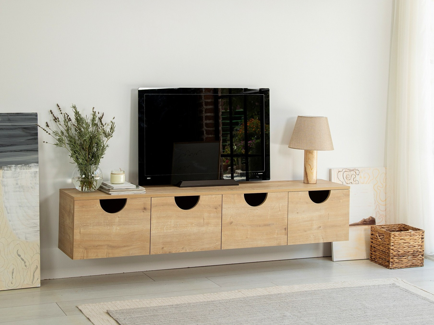 Mueble TV Kailua 2212 (Roble)