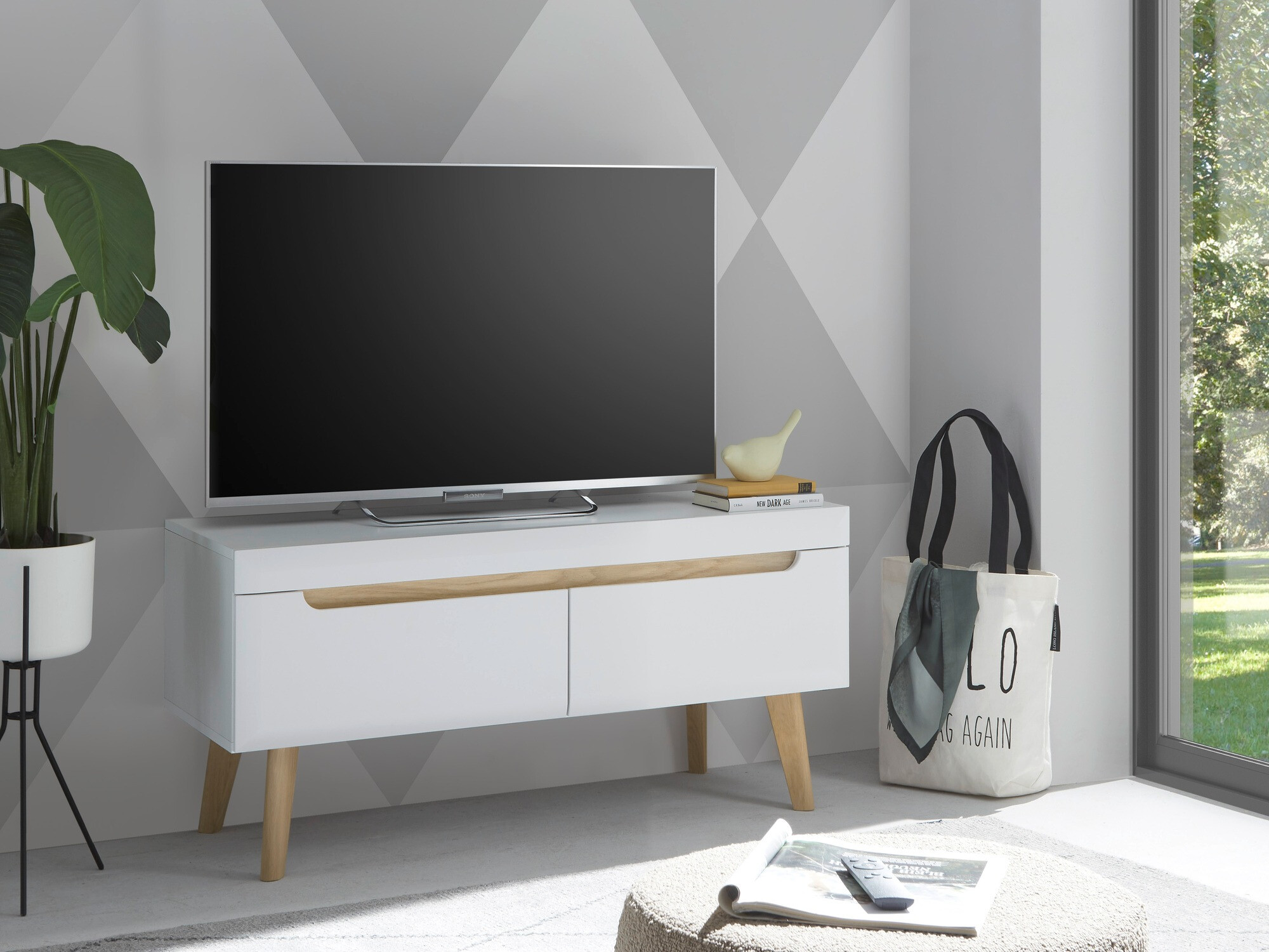 Mueble TV Vircava 102 (Blanco)