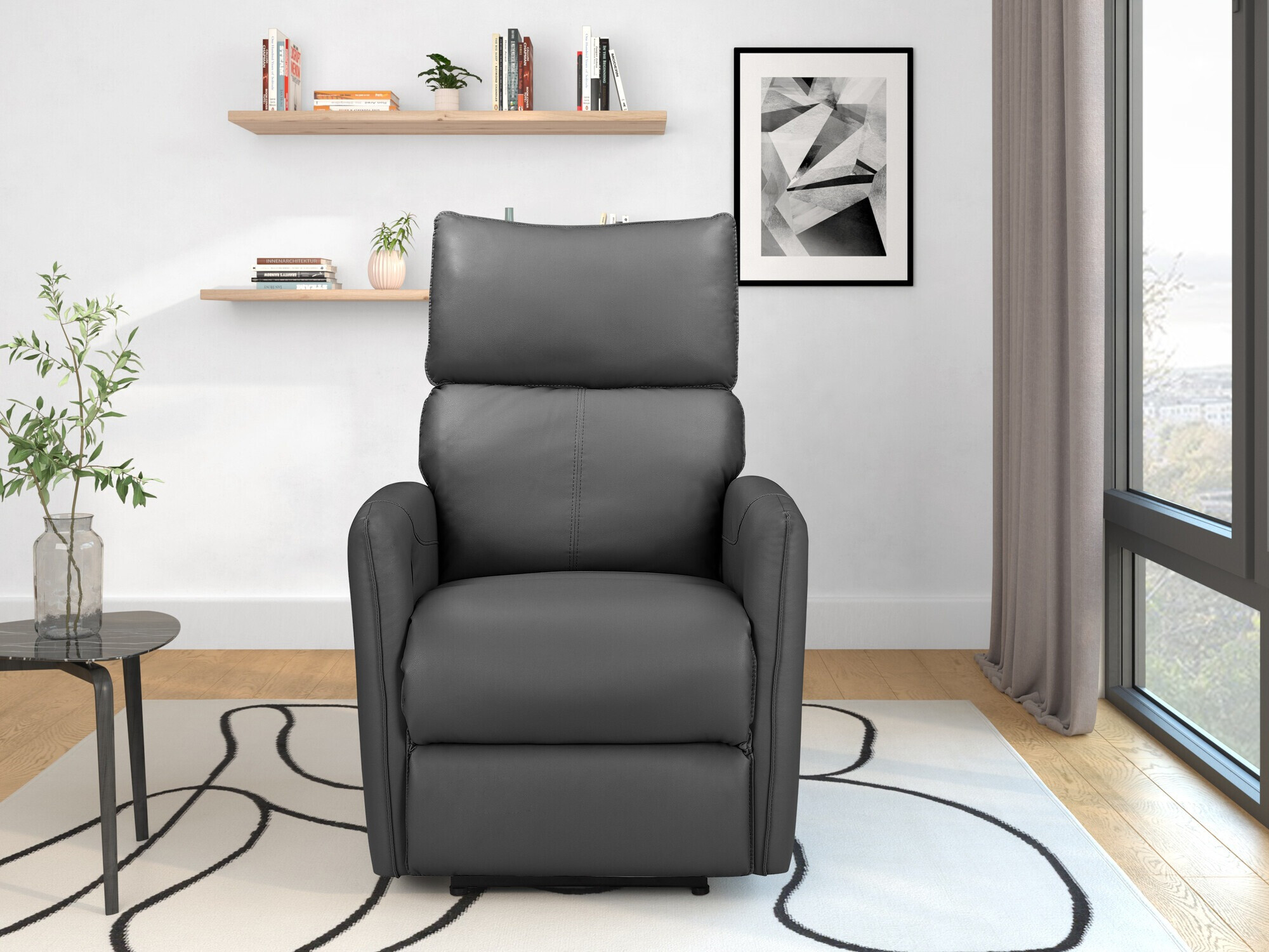 Sillón reclinable Denton 1338 (Antracita)