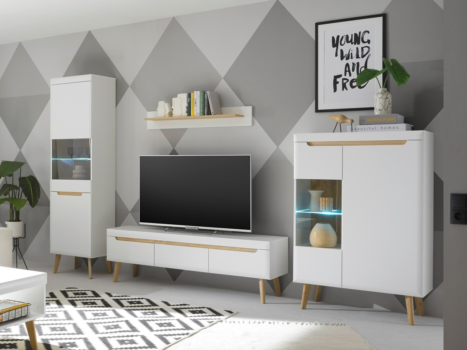 Conjunto de salón Vircava 110 (Blanco)