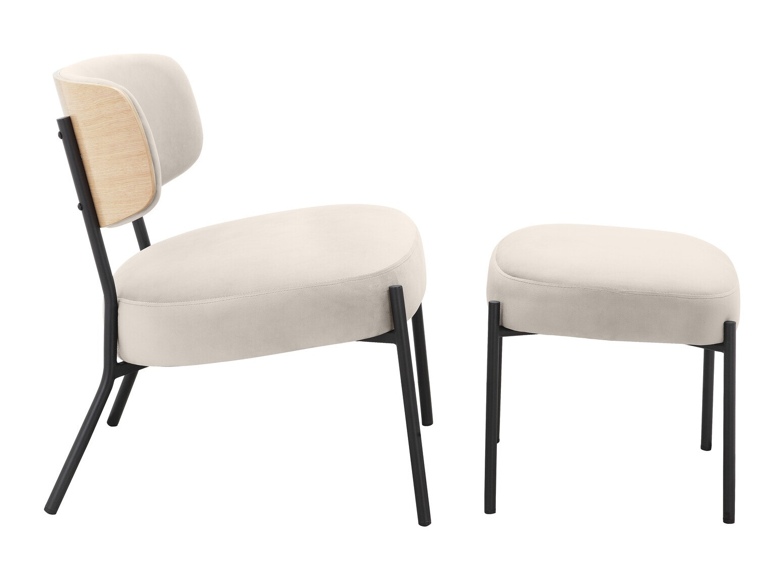 Sillón Denton 1341 (Crema)