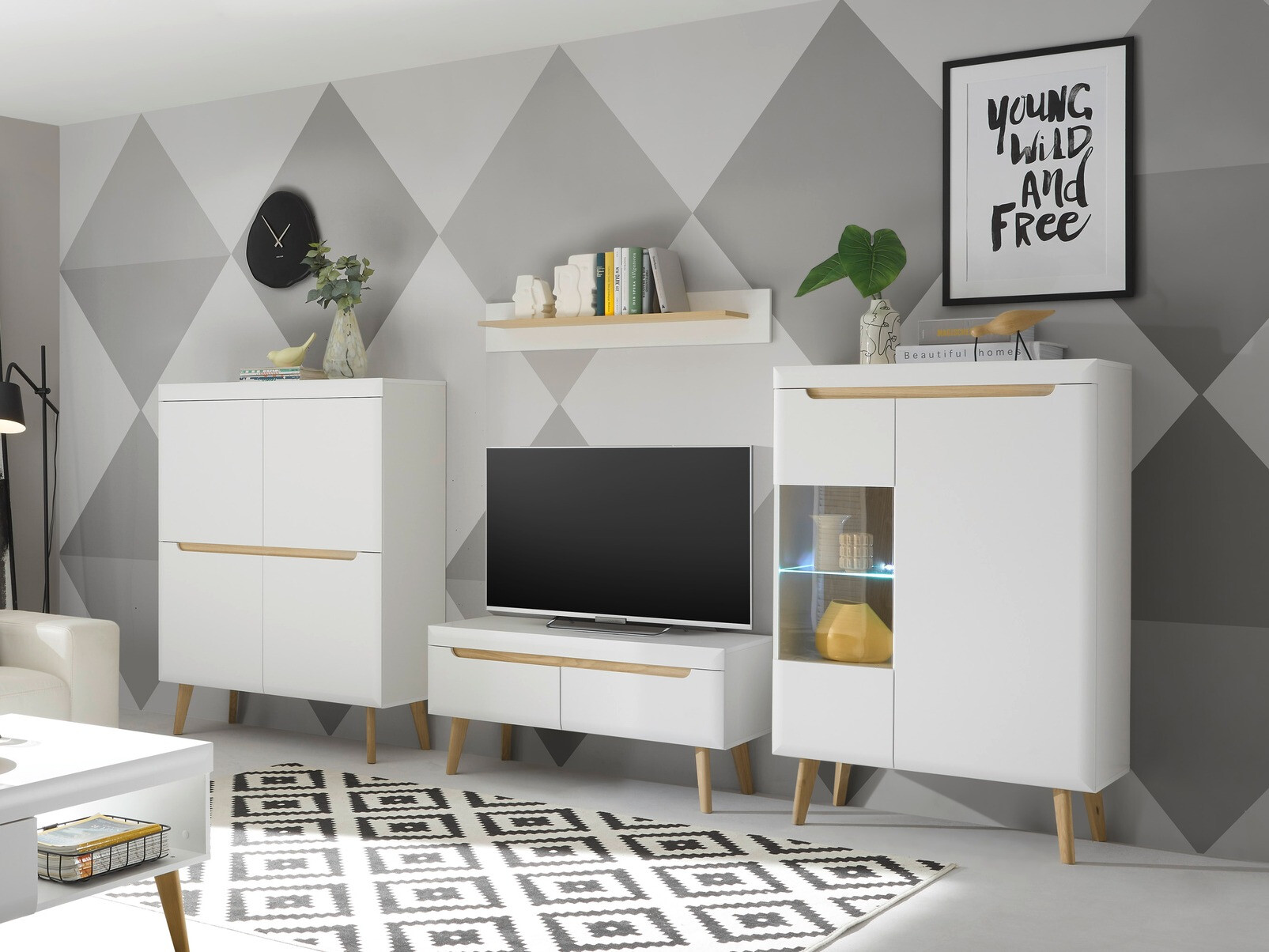 Conjunto de salón Vircava 112 (Blanco)