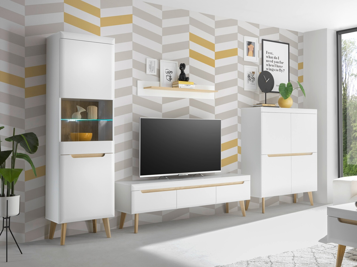 Conjunto de salón Vircava 114 (Blanco)