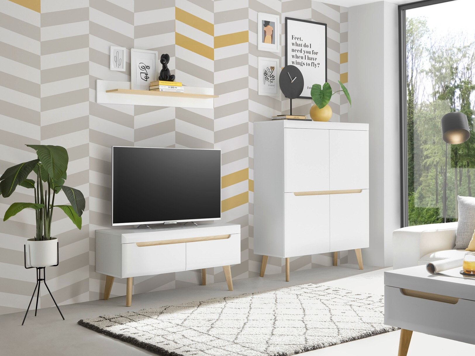 Conjunto de salón Vircava 115 (Blanco)