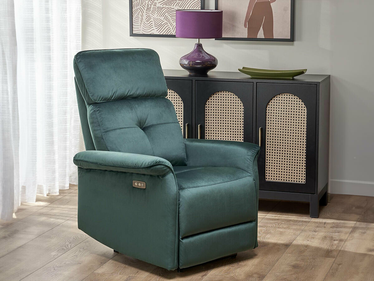 Sillón reclinable Houston 1543 (Verde oscuro)