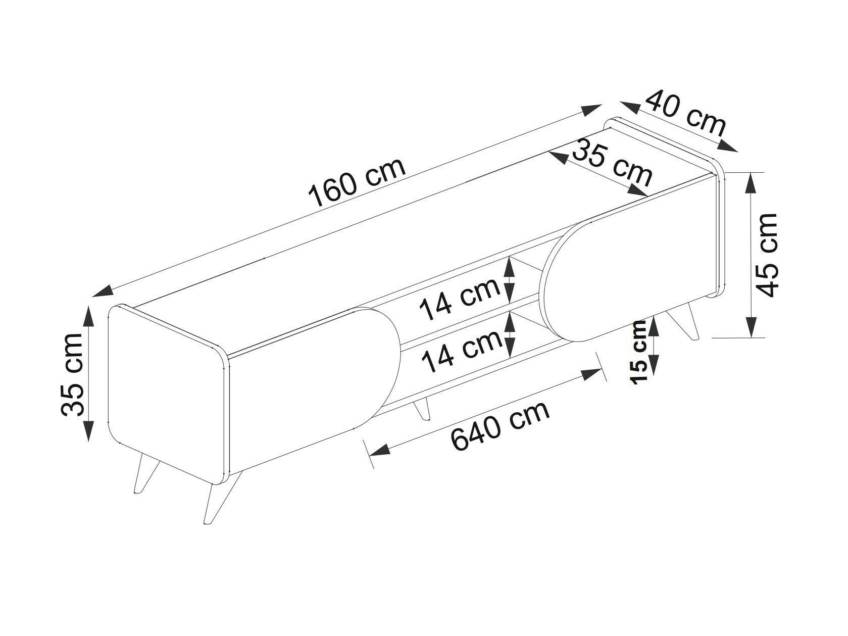 Mueble TV Kailua 2235