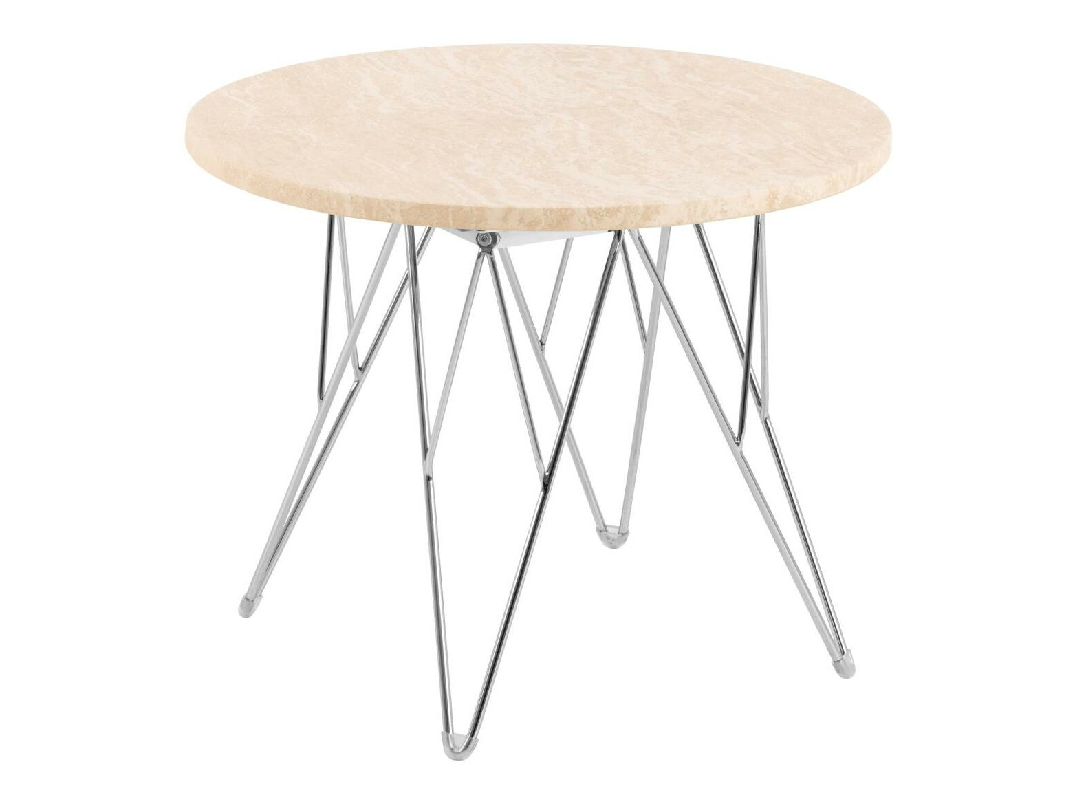 Mesa de centro Norsica 819 (Beige + Plata)