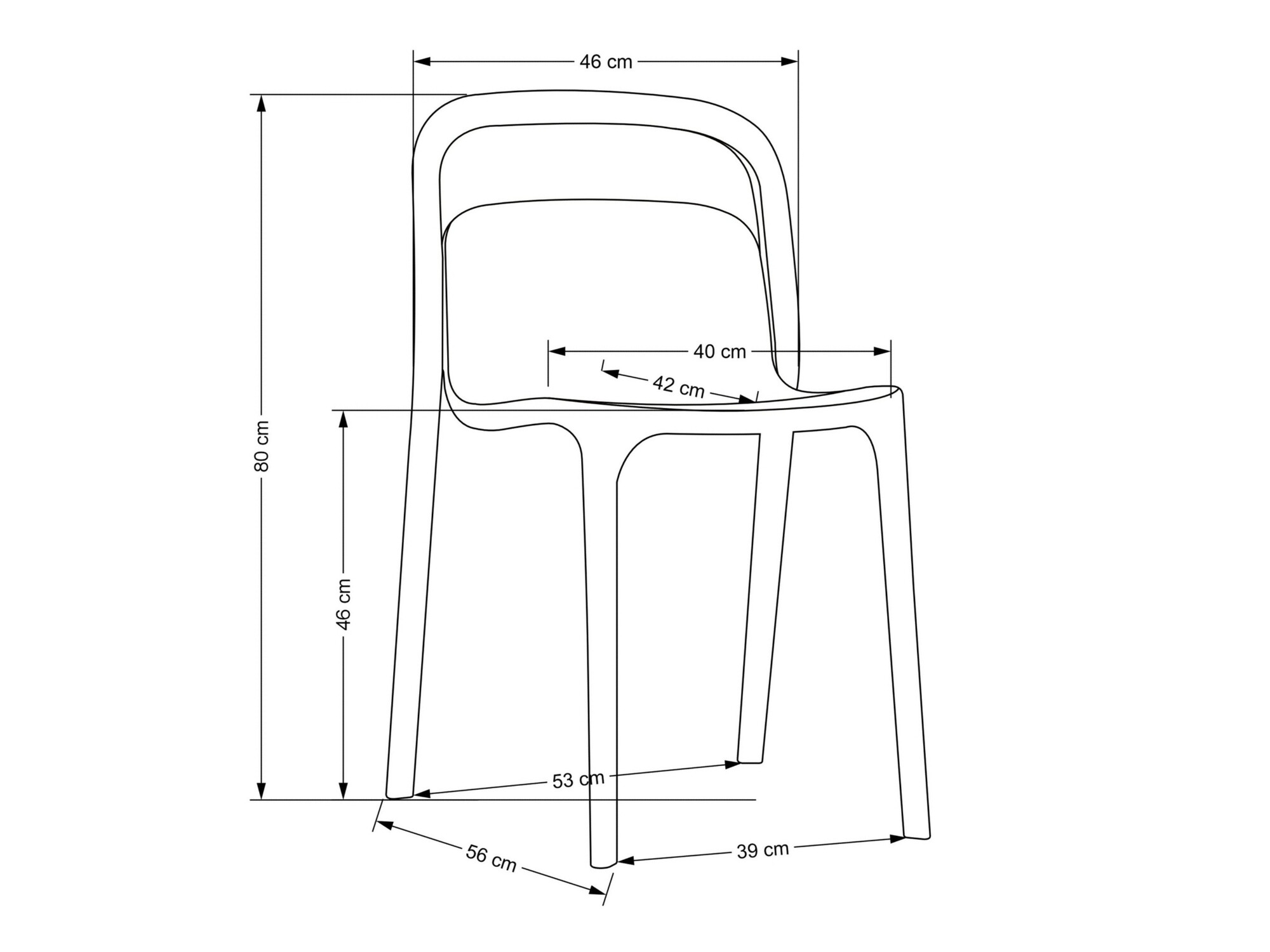 Silla Houston 1735 (Negro)