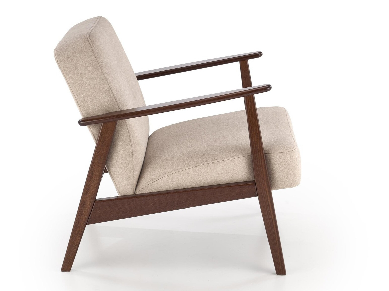 Sillón Houston 2116 (Beige + Nogal)