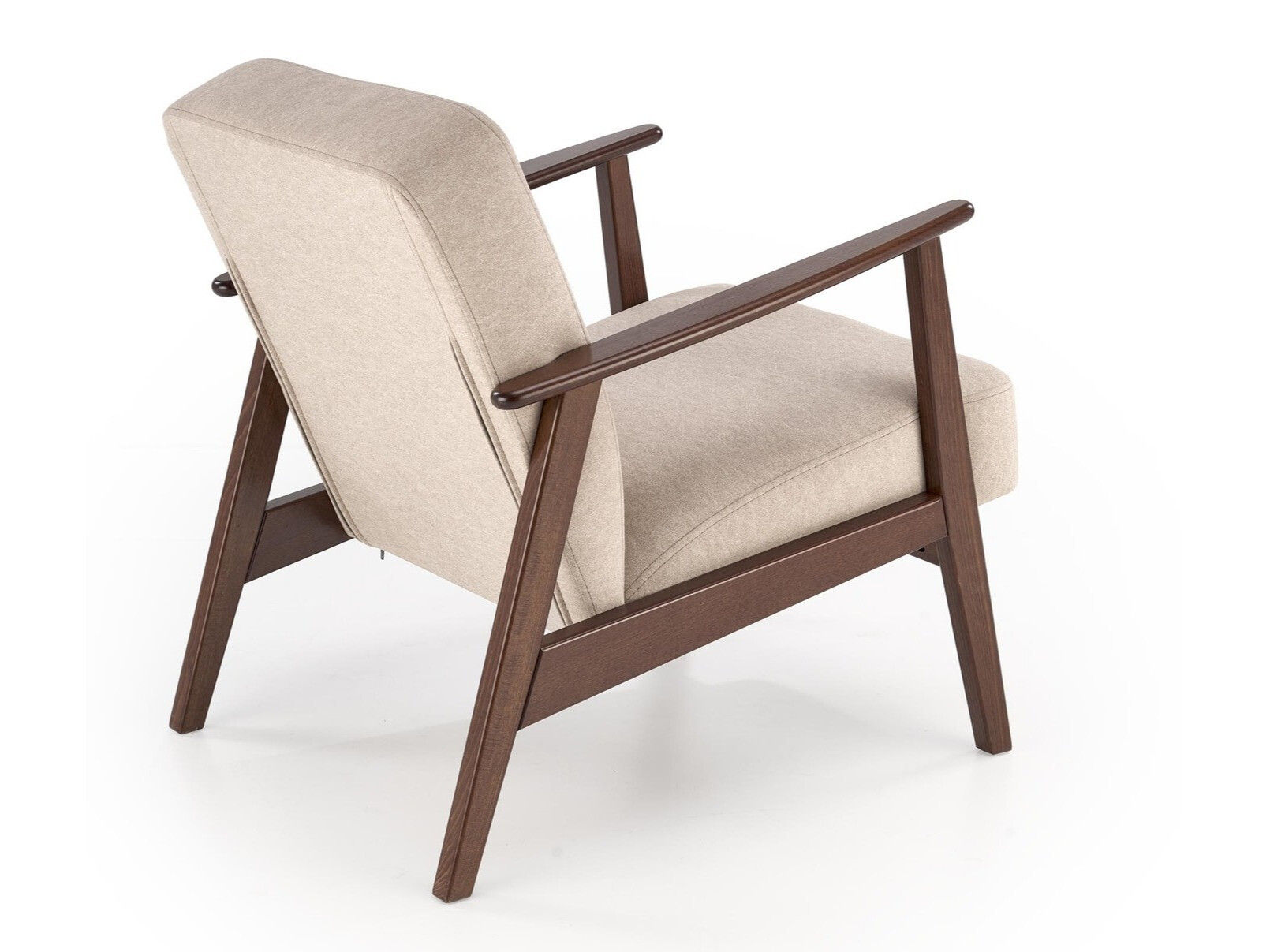 Sillón Houston 2116 (Beige + Nogal)