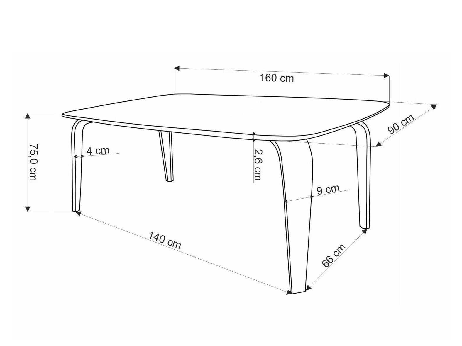 Conjunto de mesas y sillas para comedor Houston 1750