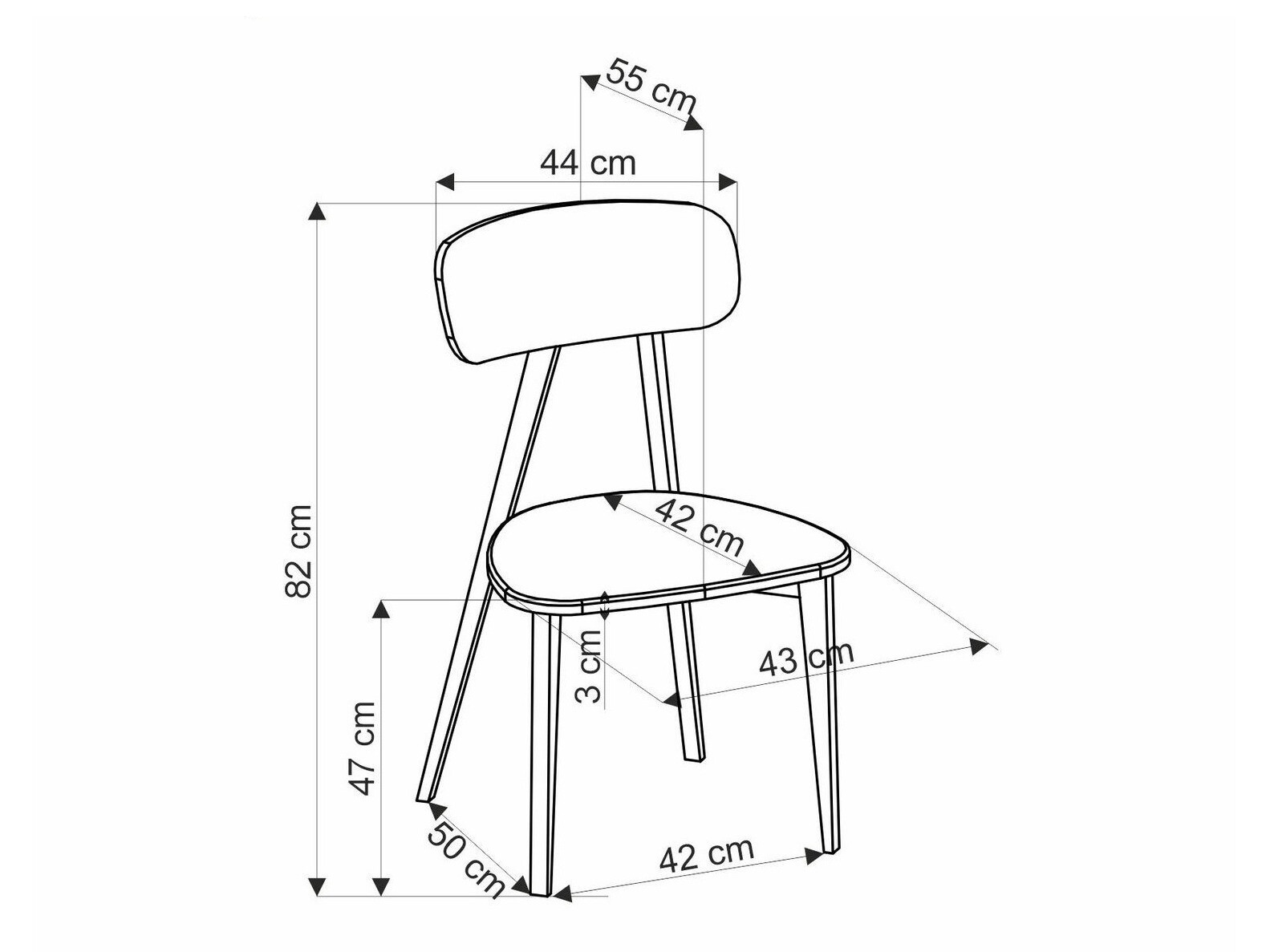 Conjunto de mesas y sillas para comedor Houston 1752