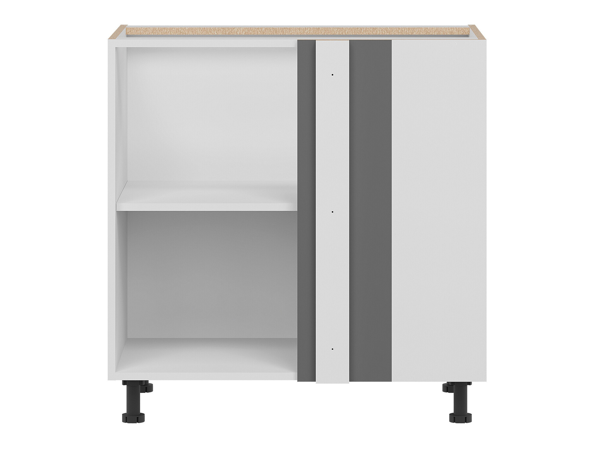 Armario esquinero modular Tiffa Grey 144