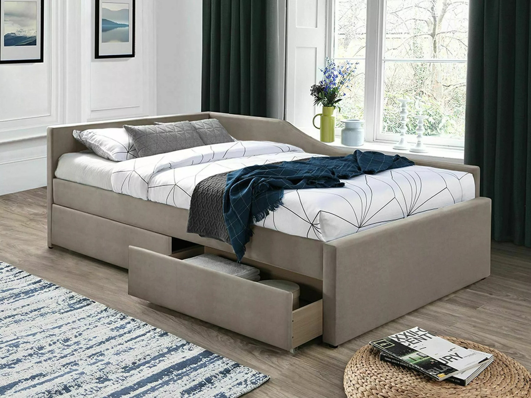 Cama Detroit 426 (Beige)