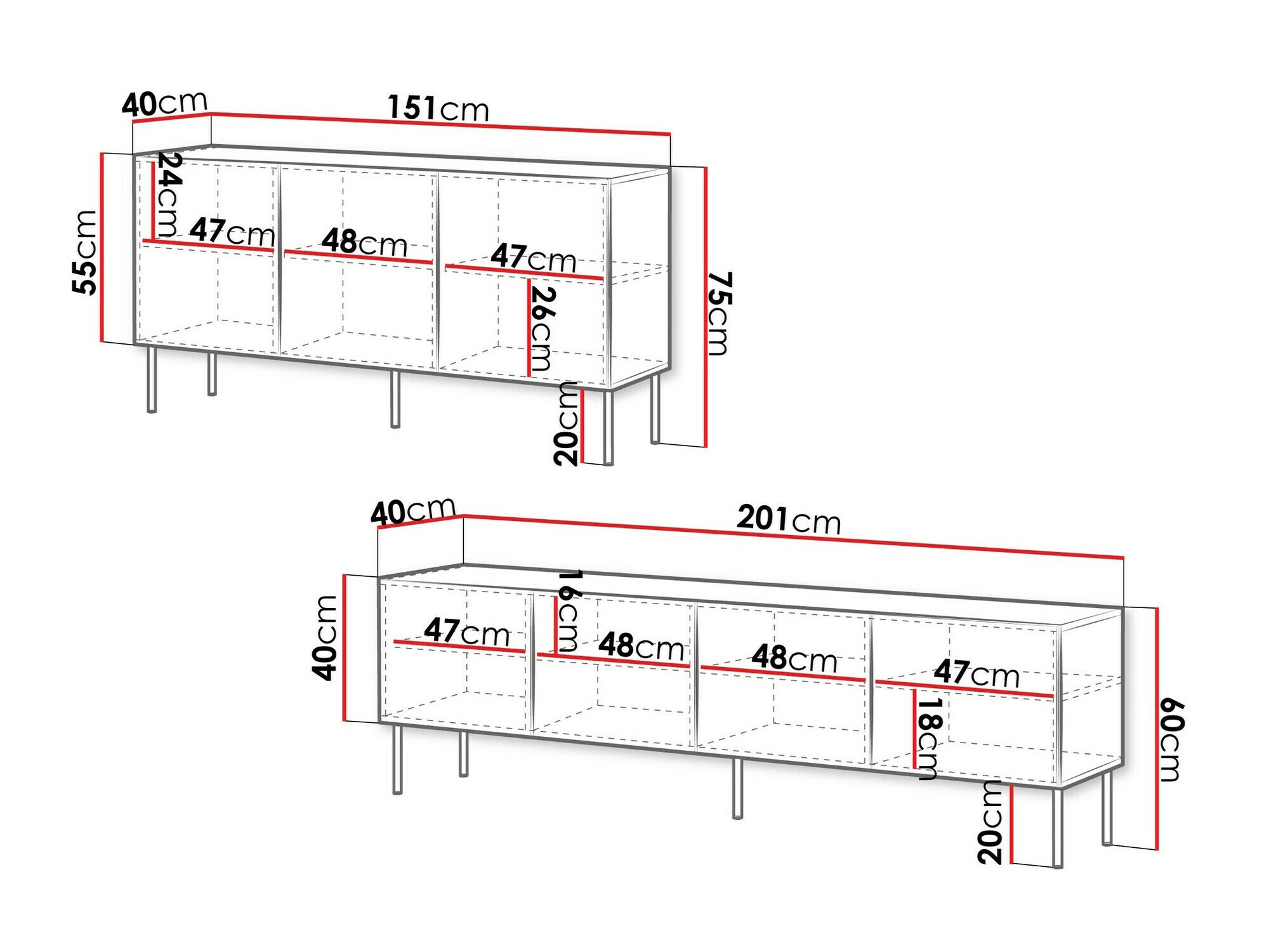 Conjunto de salón Celra I (Blanco)