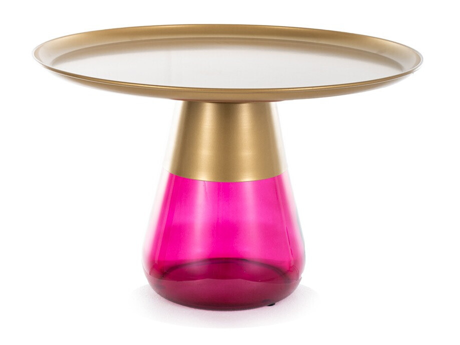Mesa de centro Detroit 440 (Dorado + Púrpura)