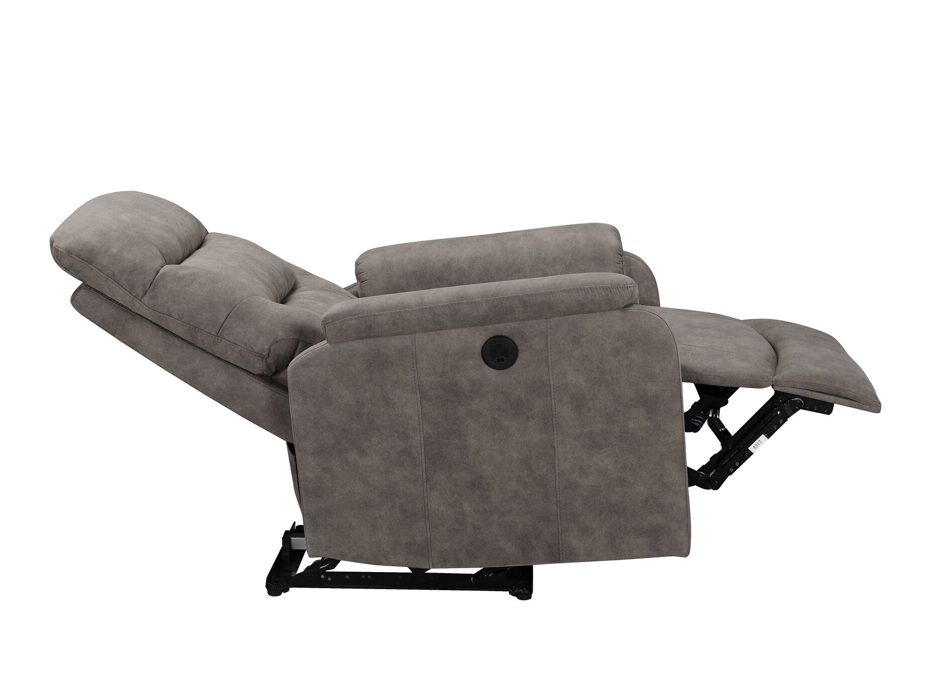 Sillón reclinable Denton 1347 (Gris)