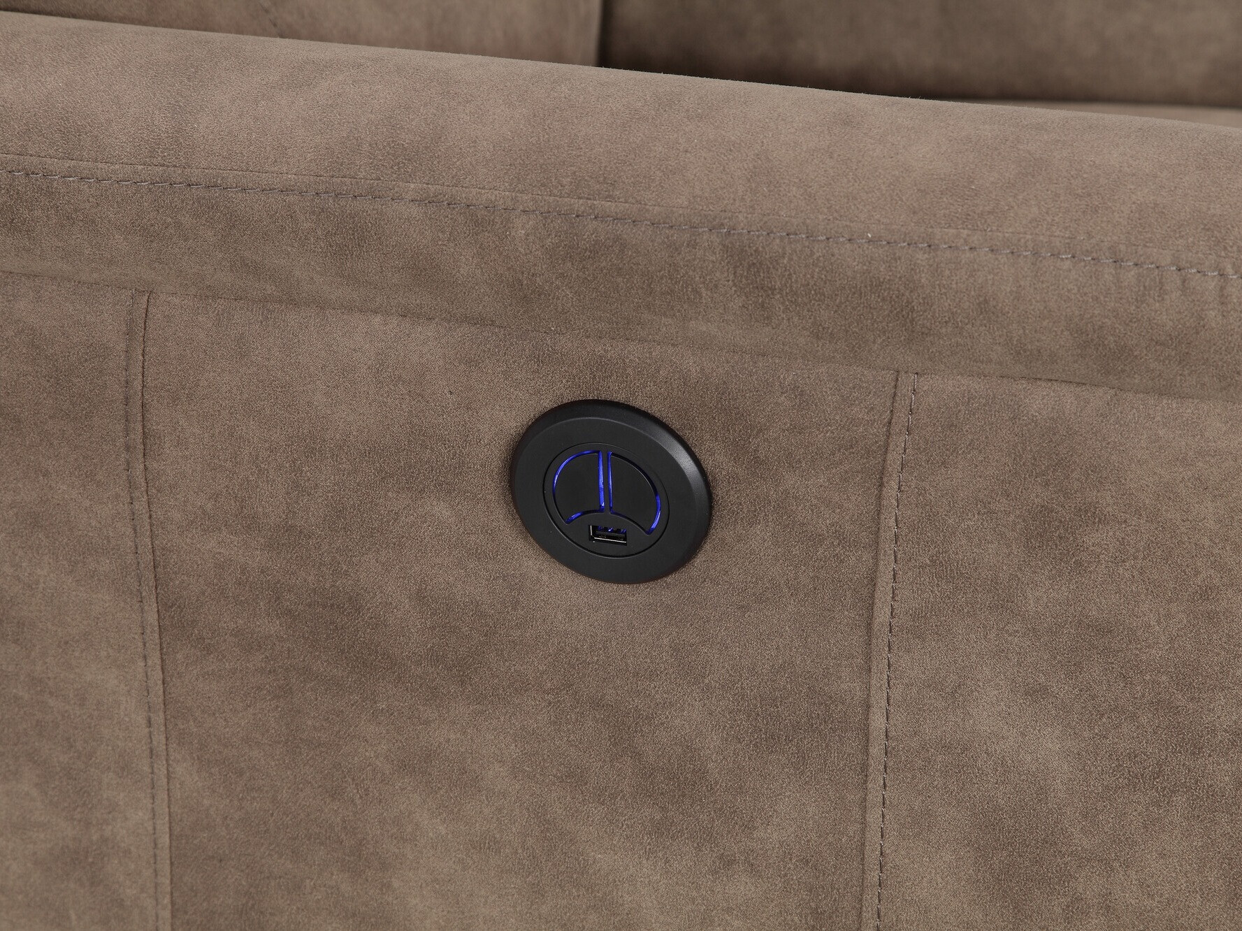 Sillón reclinable Denton 1347 (Taupe)