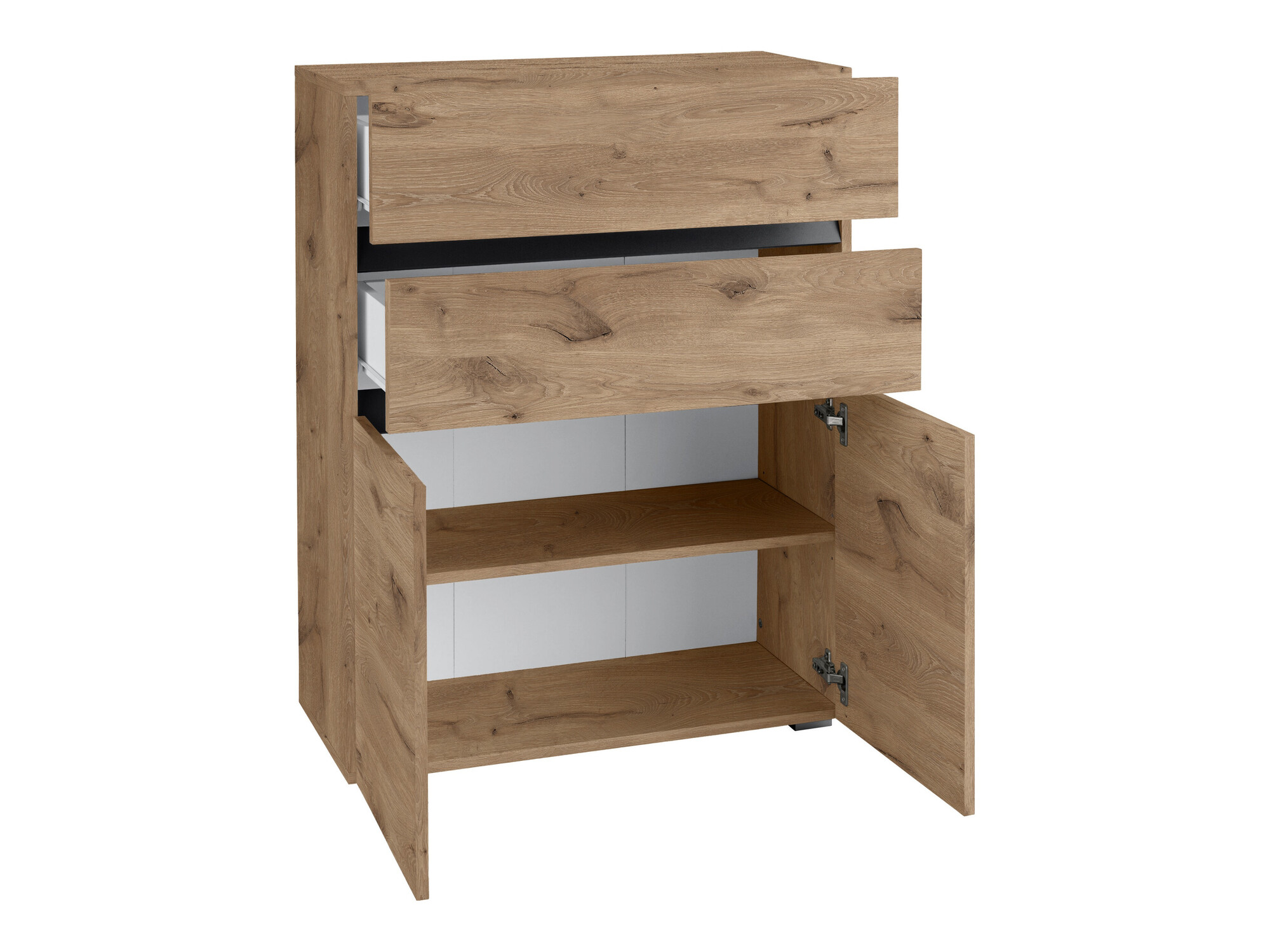 Armario de pie para baño Soncamu 101 (Roble)