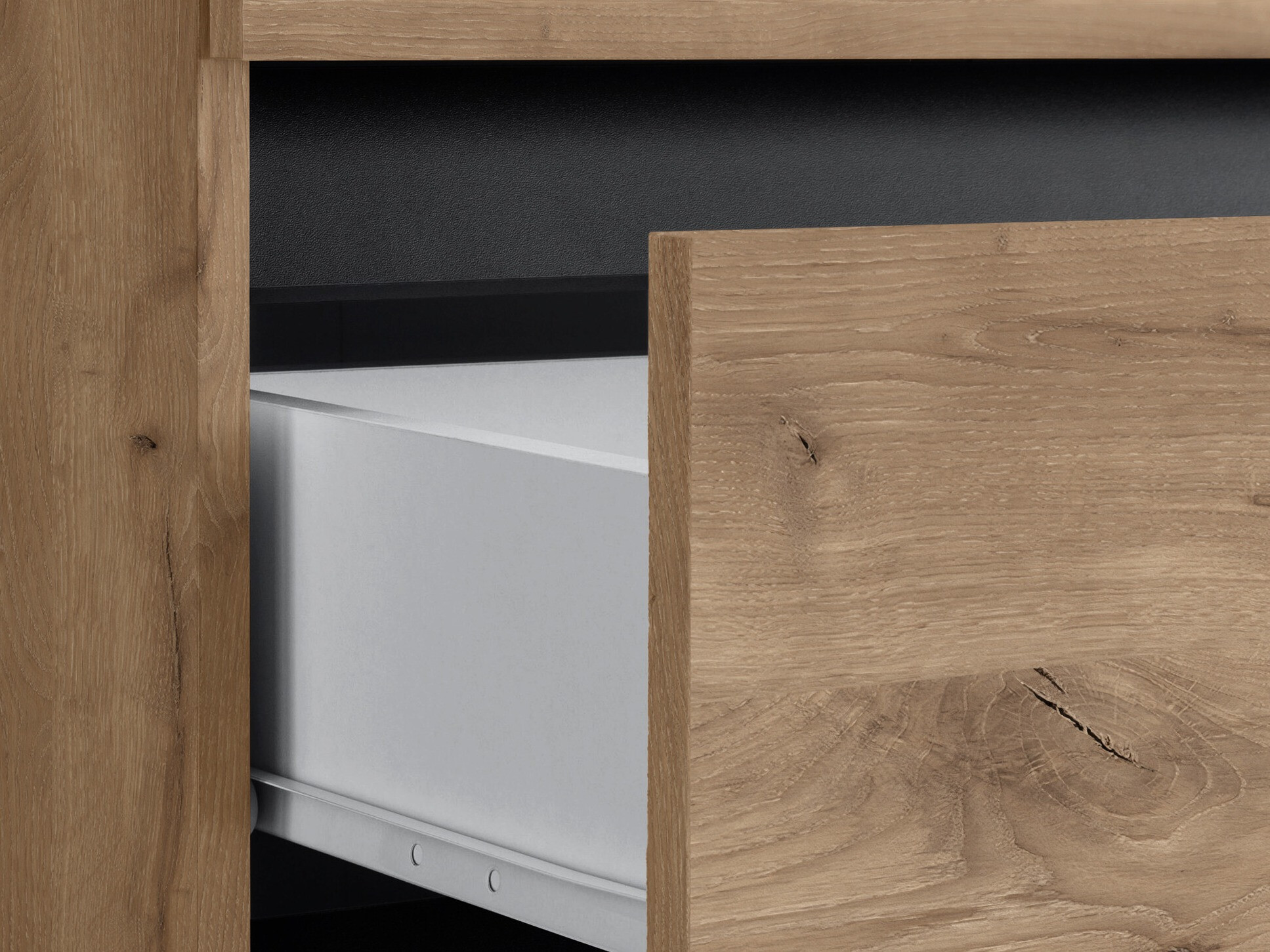 Armario de pie para baño Soncamu 101 (Roble)